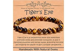 Handmade Tiger Eye Bracelet: Healing and Stylish Jewelry for Women