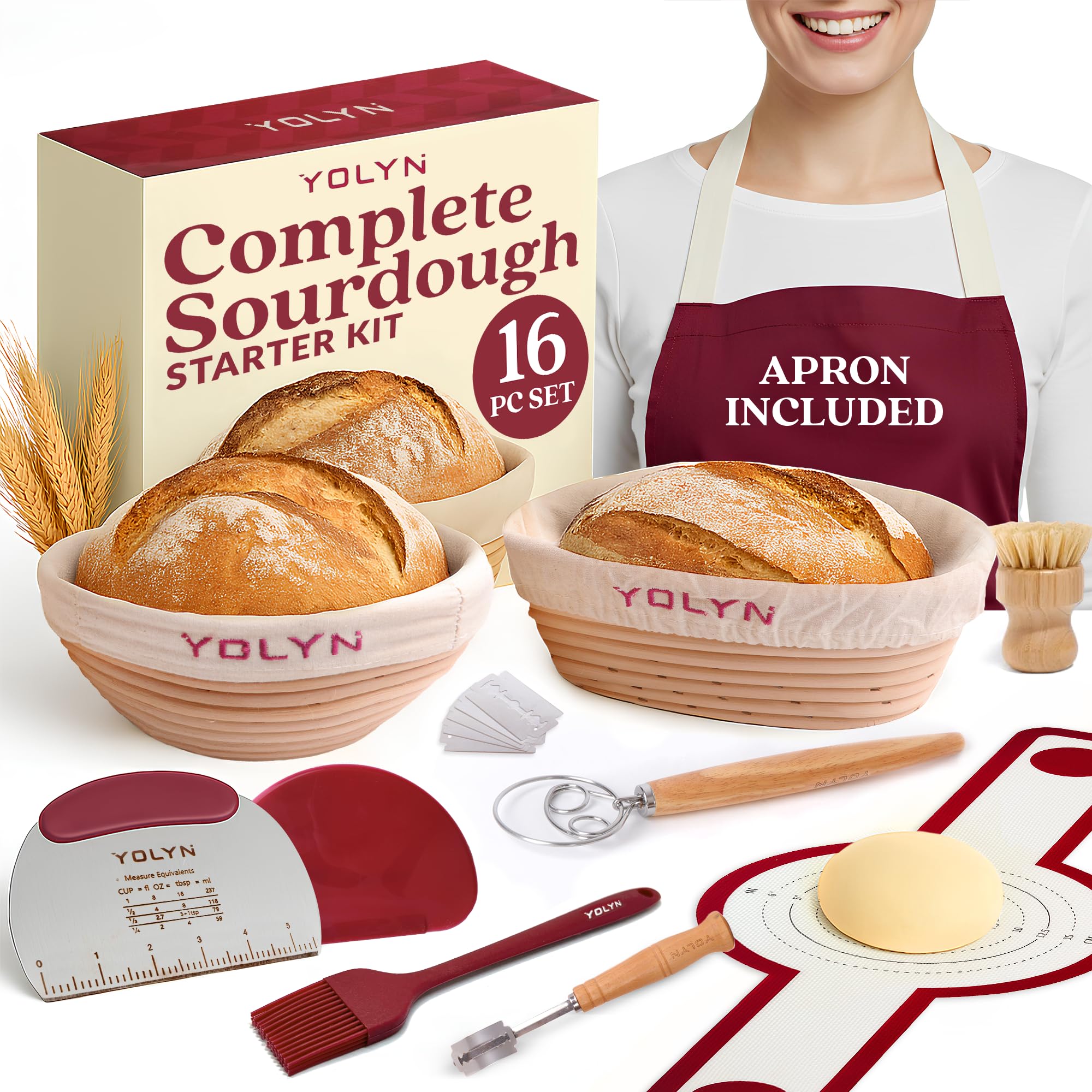 YOLYN Sourdough Bread Baking Supplies