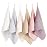 Konssy 6 Pack Face Cloths, Soft Wash Cloth for Washing Face, Cotton Face Towels for Sensitive Skin Women Facial Makeup Remover Reusable Absorbent Washcloths 11 x 11 Inch