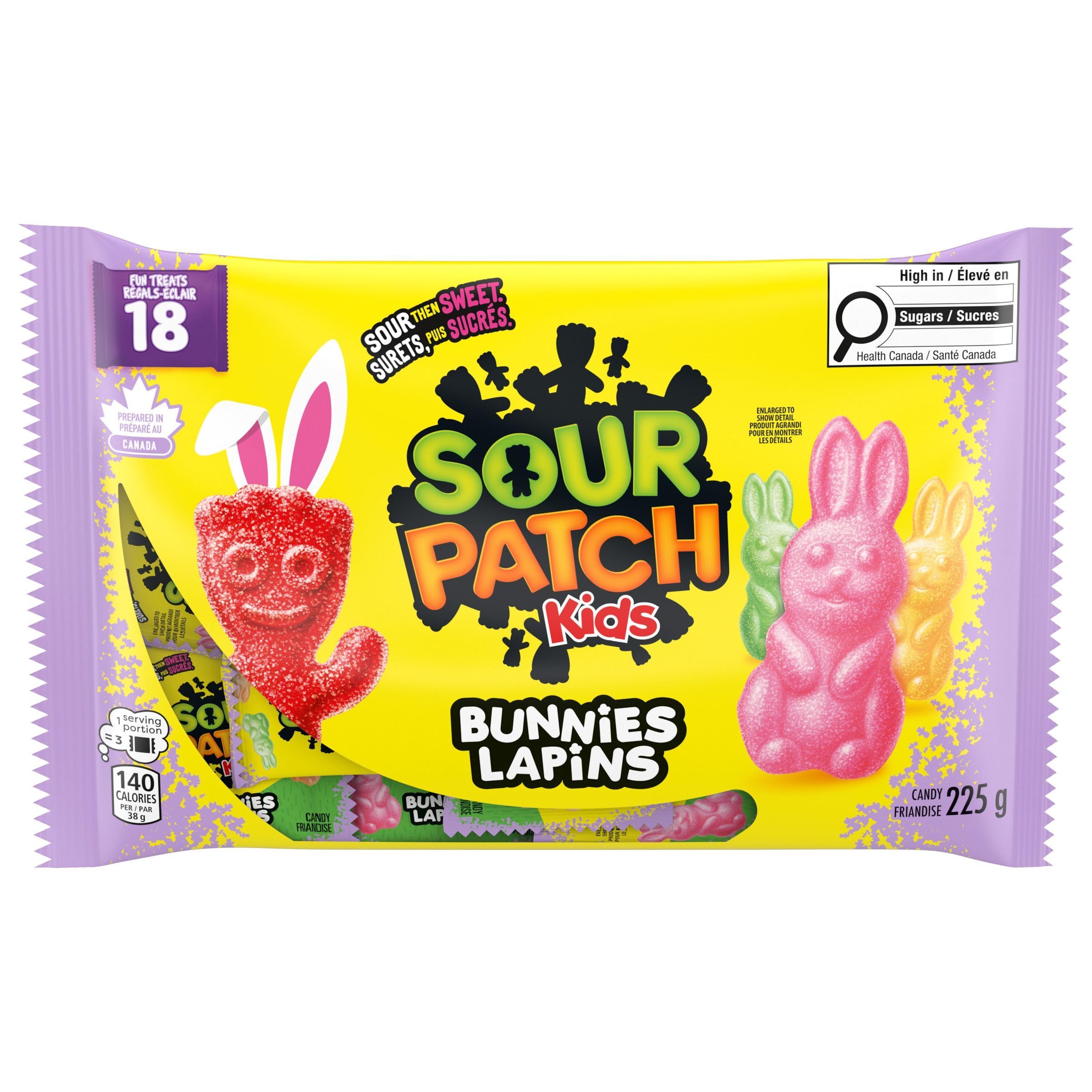 Amazon.com : Maynards SPK Bunnies 18ct, Easter Candies, 225G