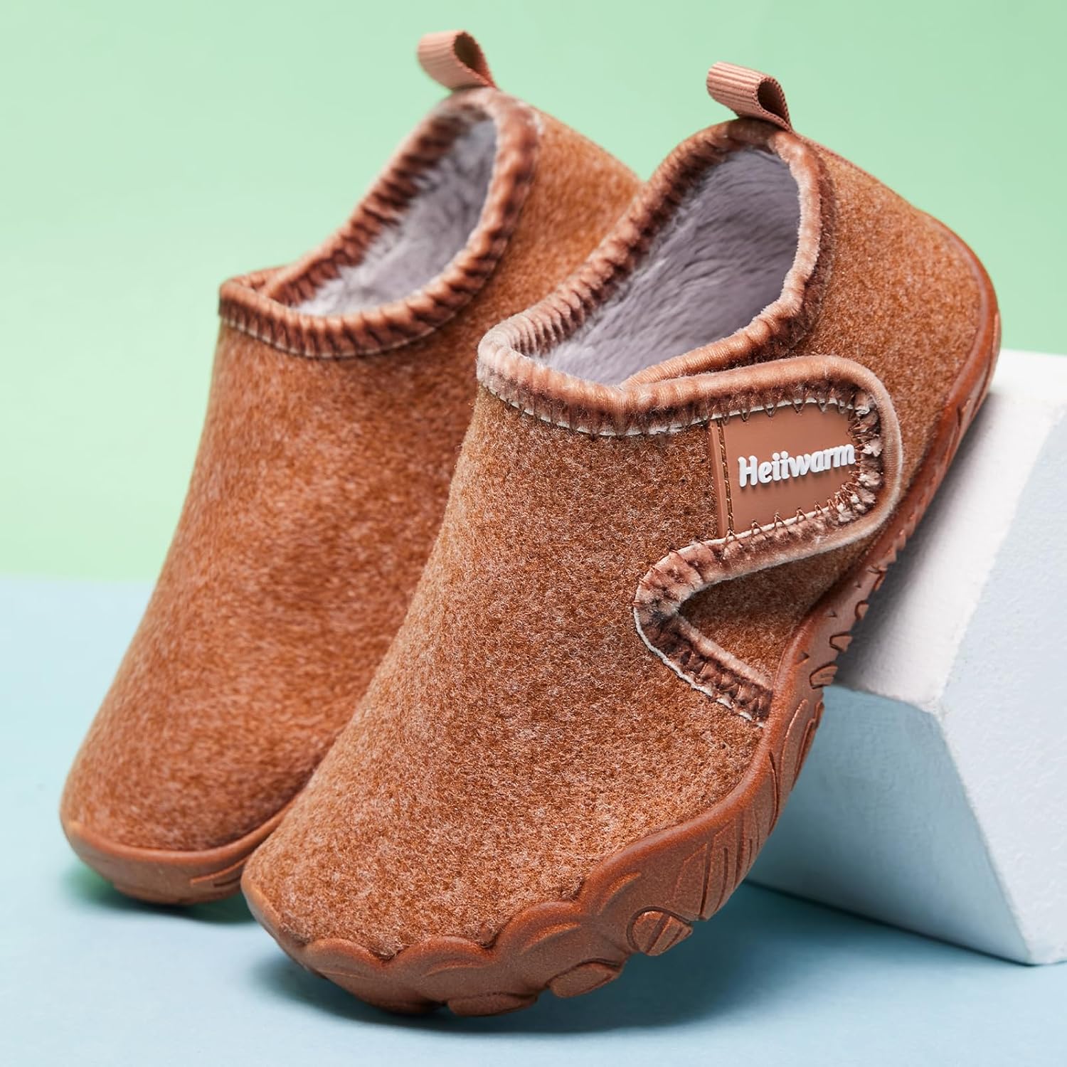 Toddler Winter Slippers Soft Warm Fleece Cozy House Non Slip Lightweight Bedroom Slippers for Girls Boys - Image 3