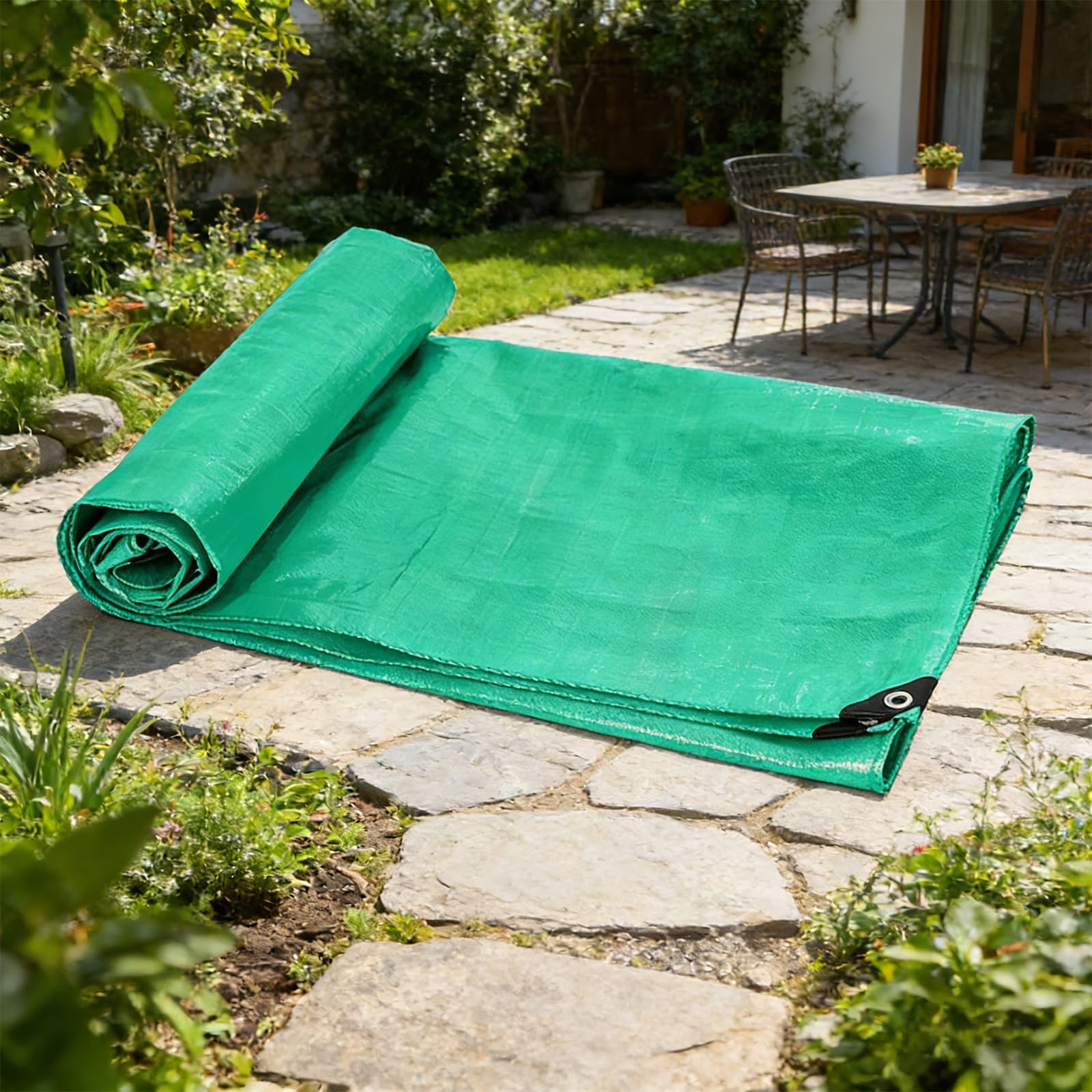 Lona impermeable anti desgarros de alta densidad contra viento y rayos UV