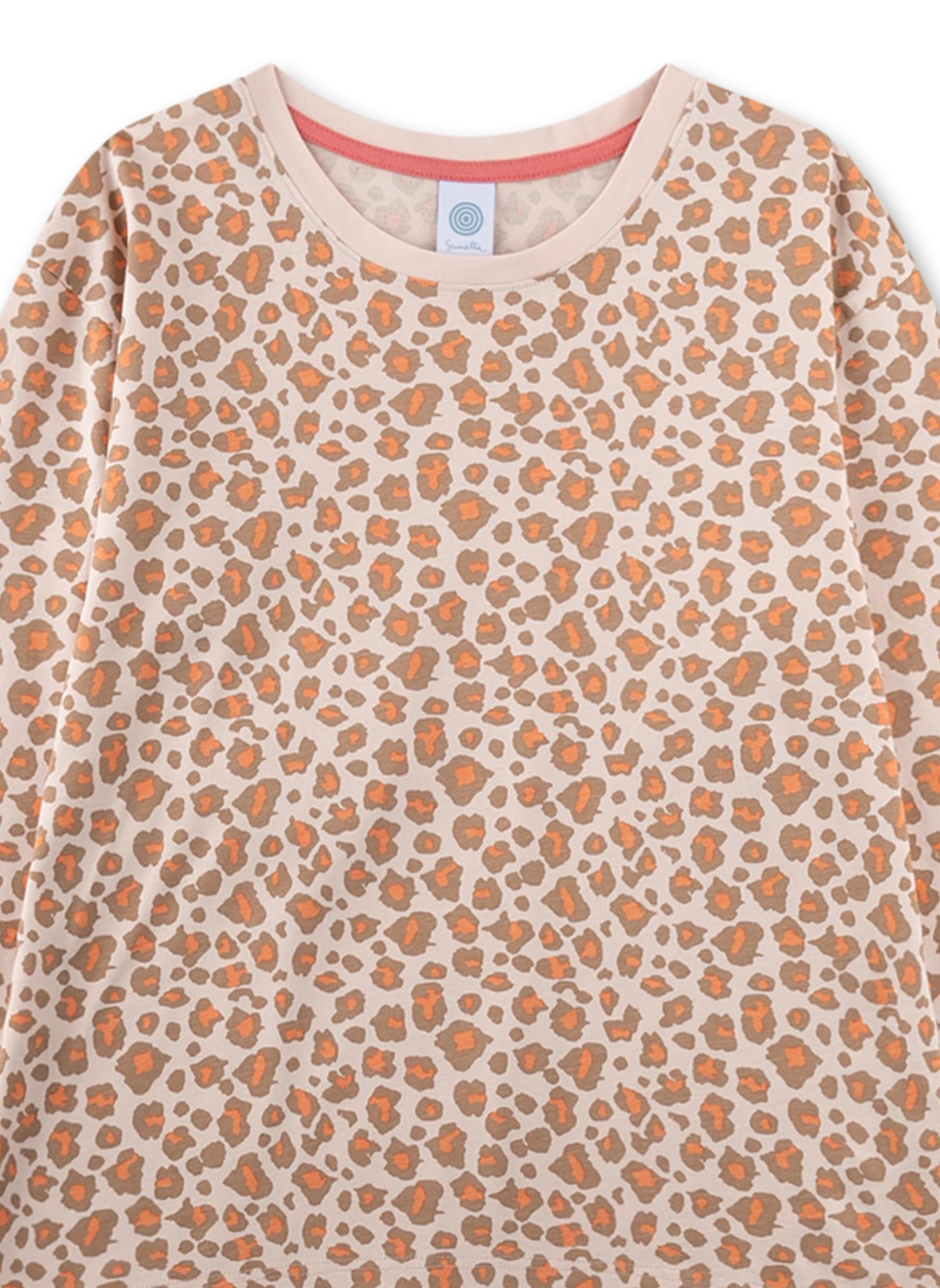 Sanetta 246060 Juego de Pijama, Color: Naranja, 176 para Niñas
