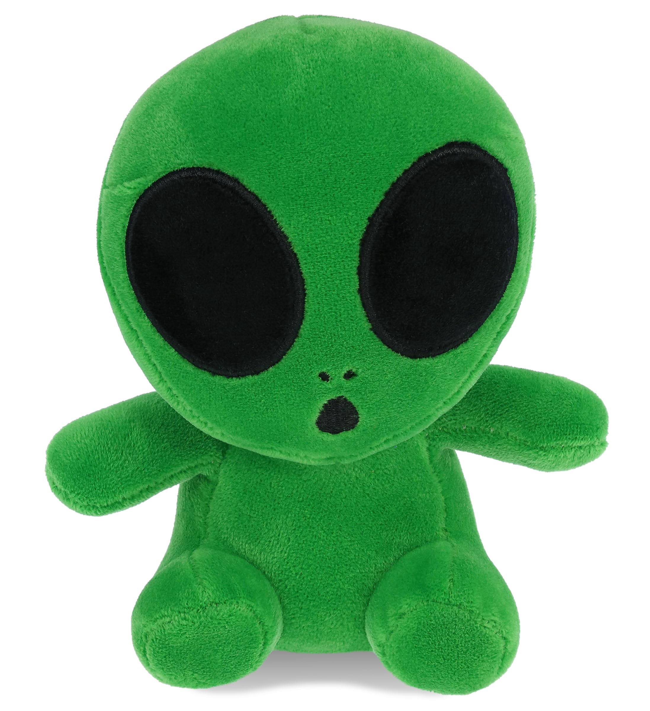 Amazon.com: DolliBu Snug-Mooshies Green Alien Stuffed Toy - Space