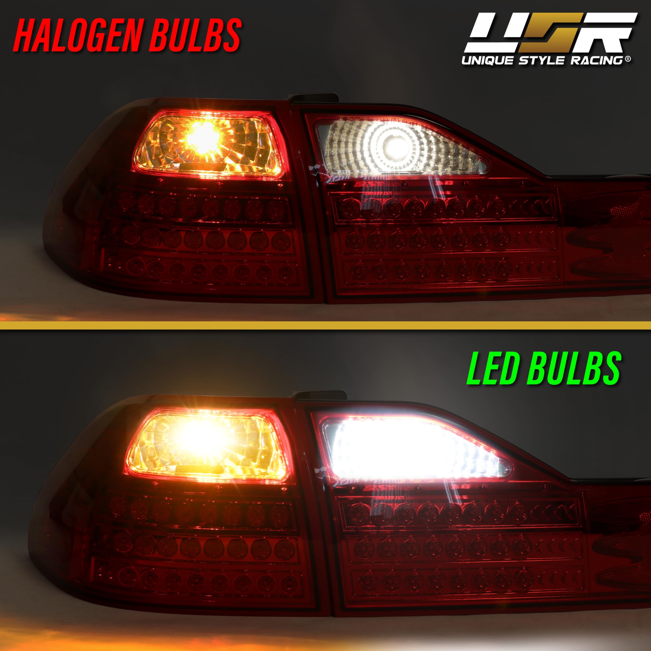 LED Bulb Combo For 2016-2021 Honda Civic Hatchback - Turn Signal, Reverse & License Plate Lights, 6pc Canbus Error Free