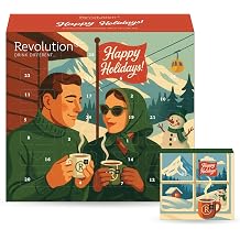 Revolution Tea Advent Calendar 2026-25 Days of Tea Delight - Sustainable Holiday Gift - Eco-Friendly Packaging - Limited Edition