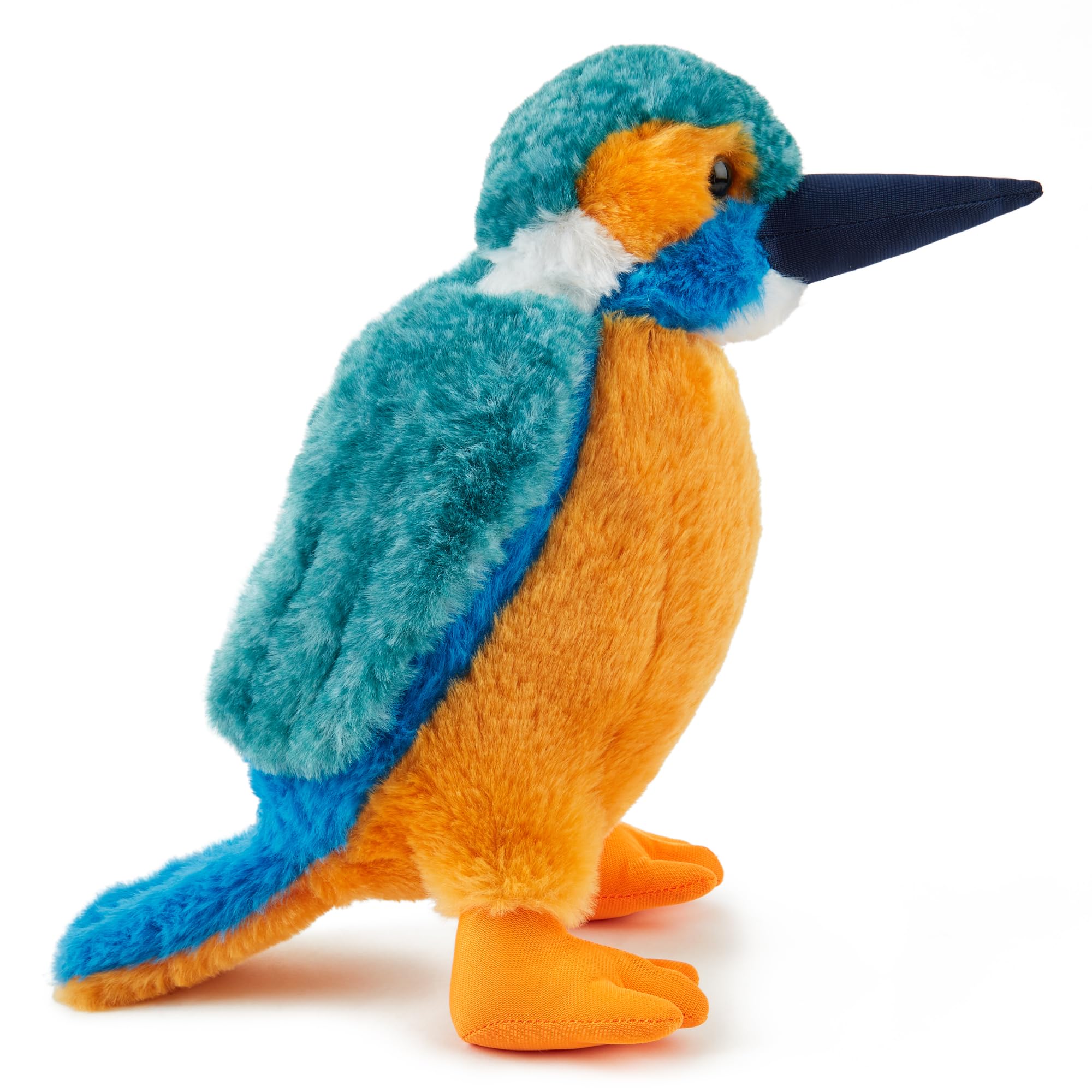 Zappi Co Kingfisher Plush Toy (27cm), Vibrant, Soft, Eco-Friendly Toy, Perfect for Kids' Nature Inspired Play - Image 3