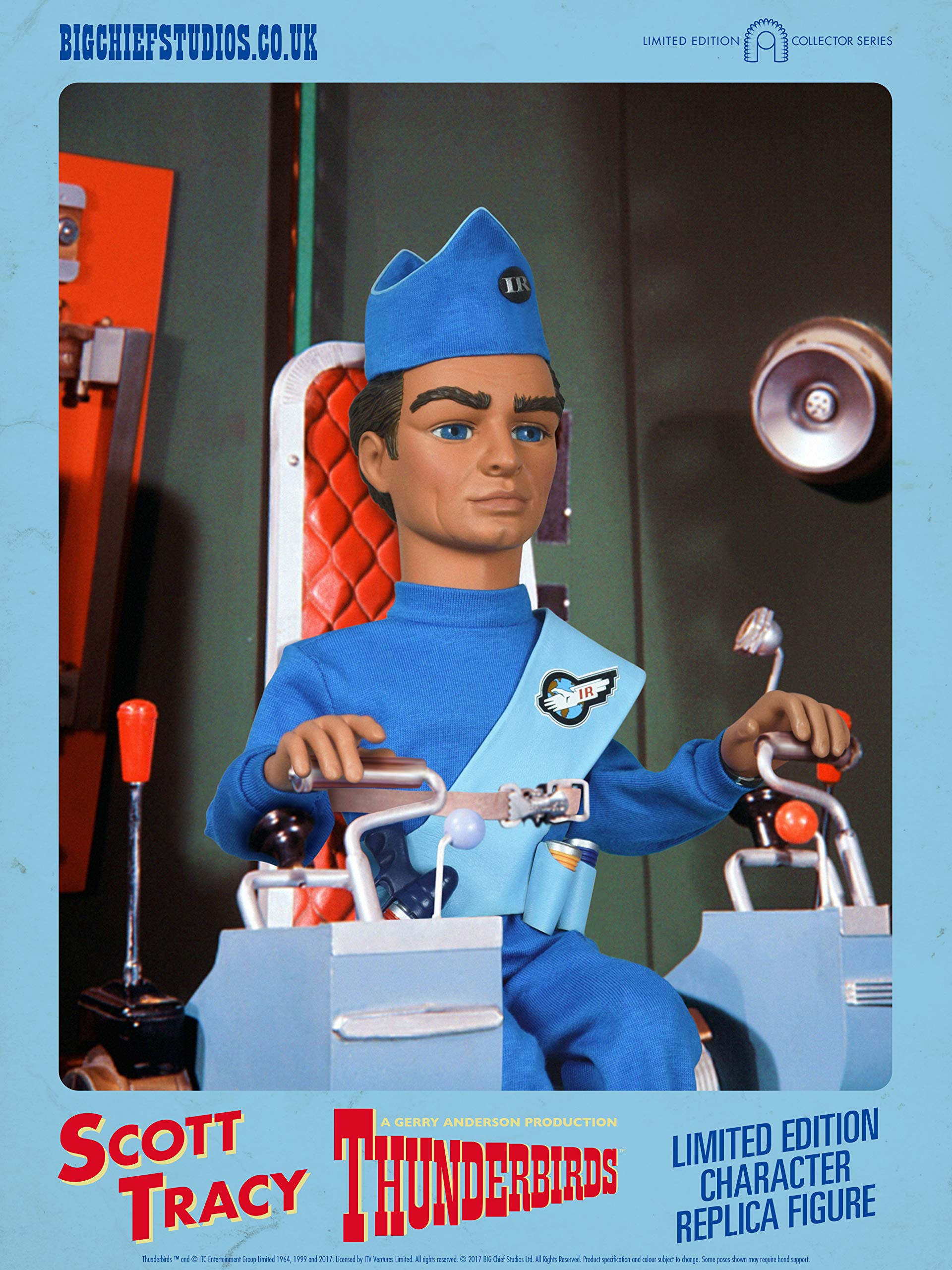Thunderbirds: Scott Tracy 1: 6 Scale Collectible Figure