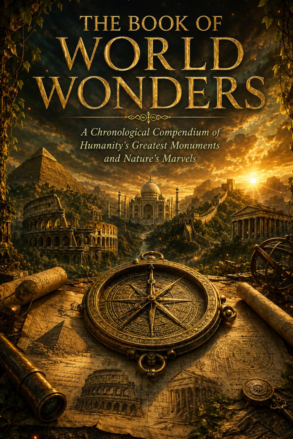 The Book of World Wonders: A Journey Through Ancient Monuments, Architectural Masterpieces, Legendary Landmarks, and Humanity's Greatest Wonders