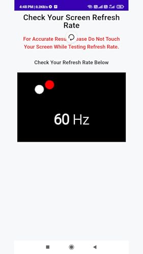 Check Refresh Rate - By CodeRobo.org