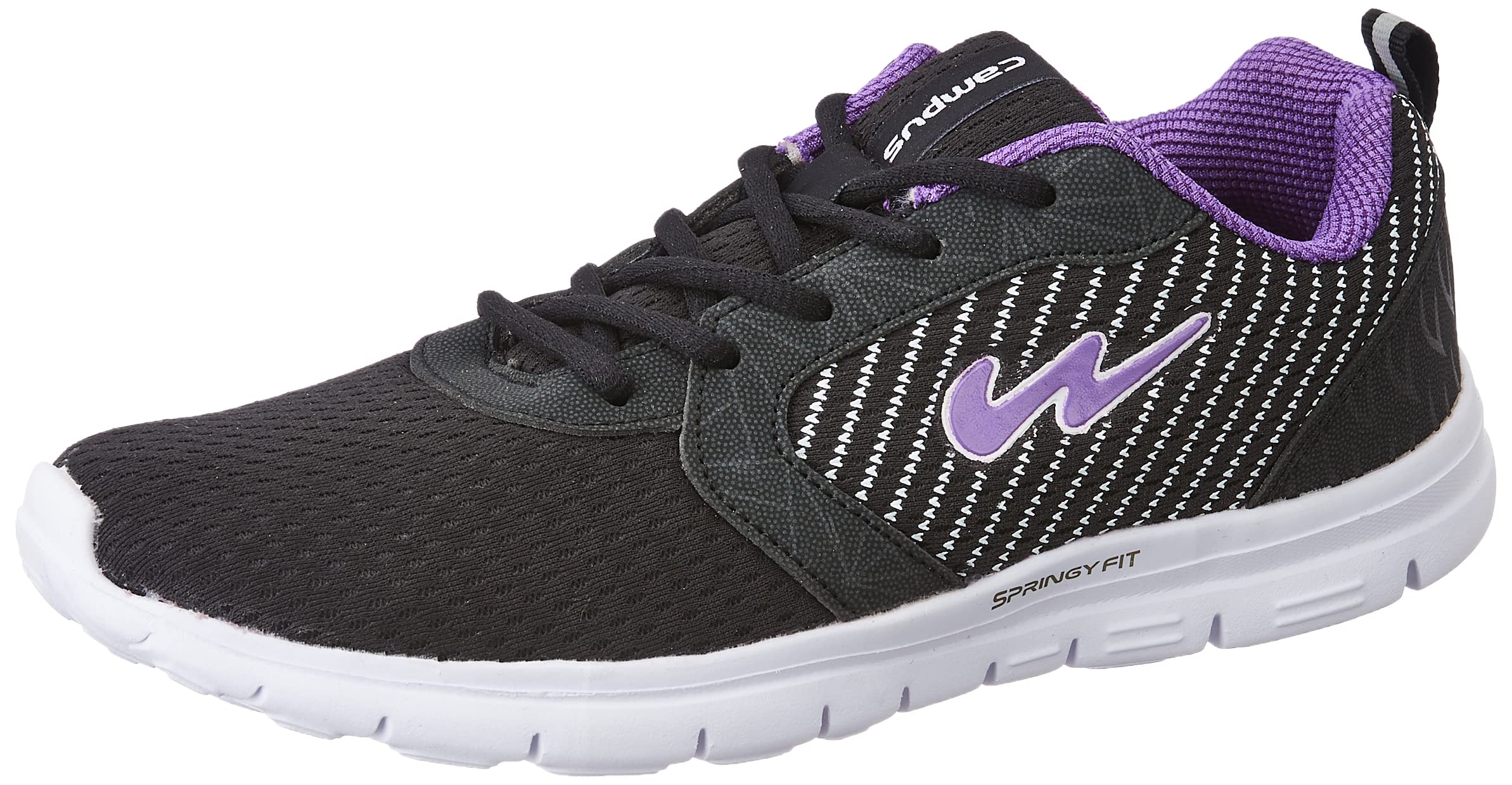 Campus Elara Black, Purple Womens Running Shoes (6-UK/India) (B09ZP4DVVK) Amazon Price History, Amazon Price Tracker