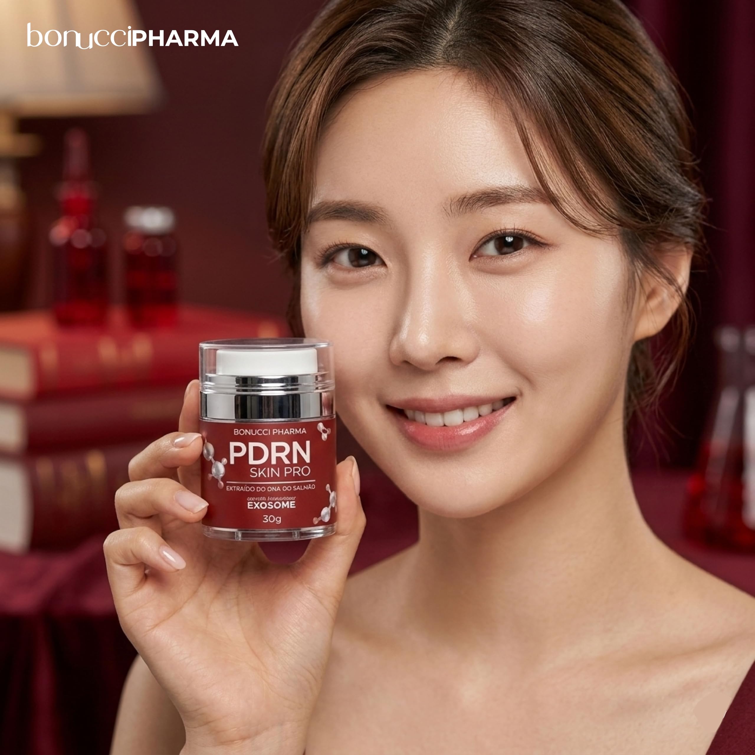 PDRN Skin Pro Creme Coreano Facial Regenerador DNA do Salmão com