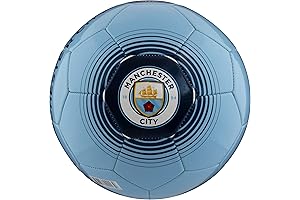A City on a Giant Ball: Official Manchester City FC Soccer Ball, Size 5