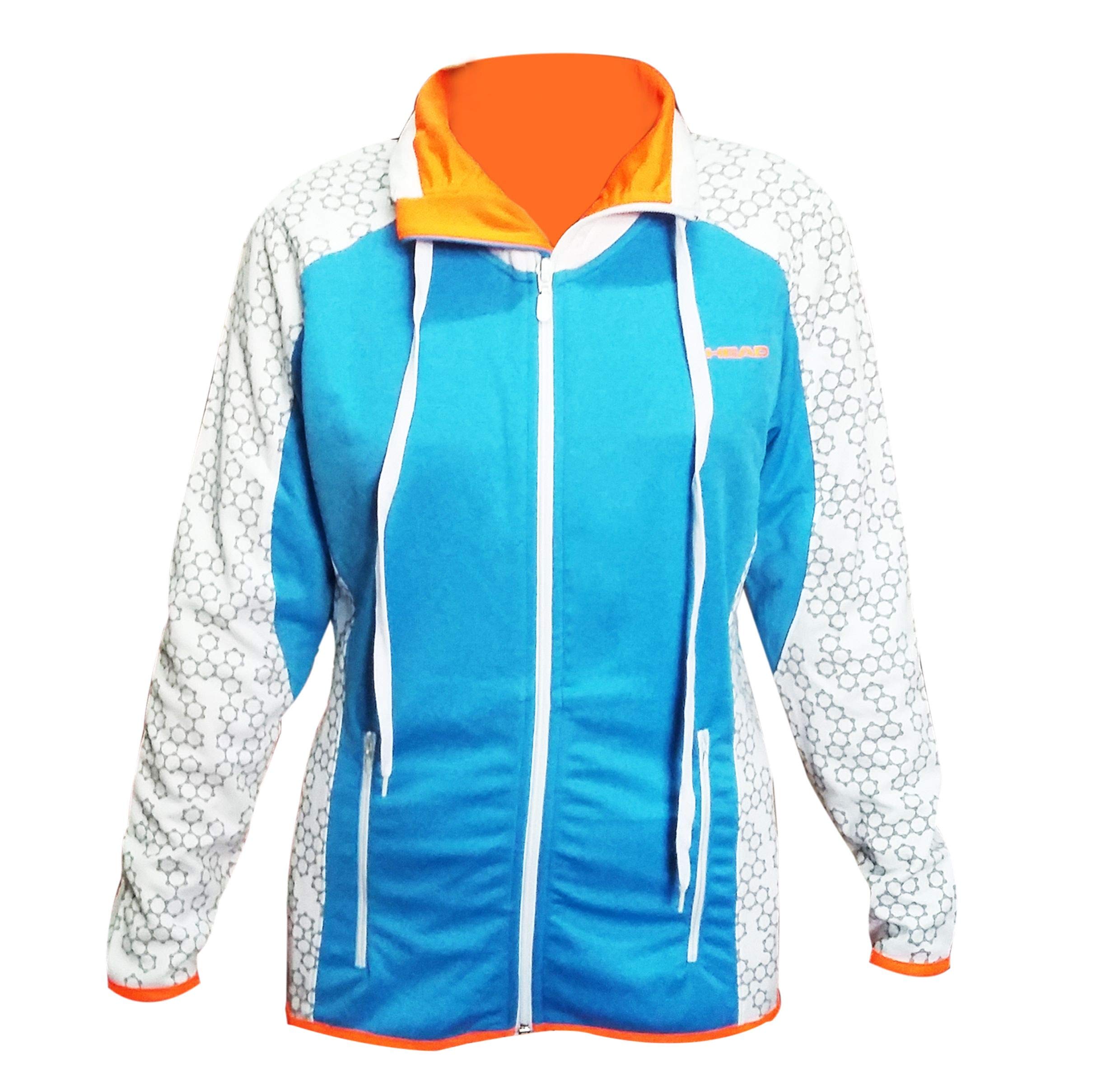 HEAD HGTS-01 Upper for Womens, Size - X-Large, Colour - Sky-Blue/White/Orange