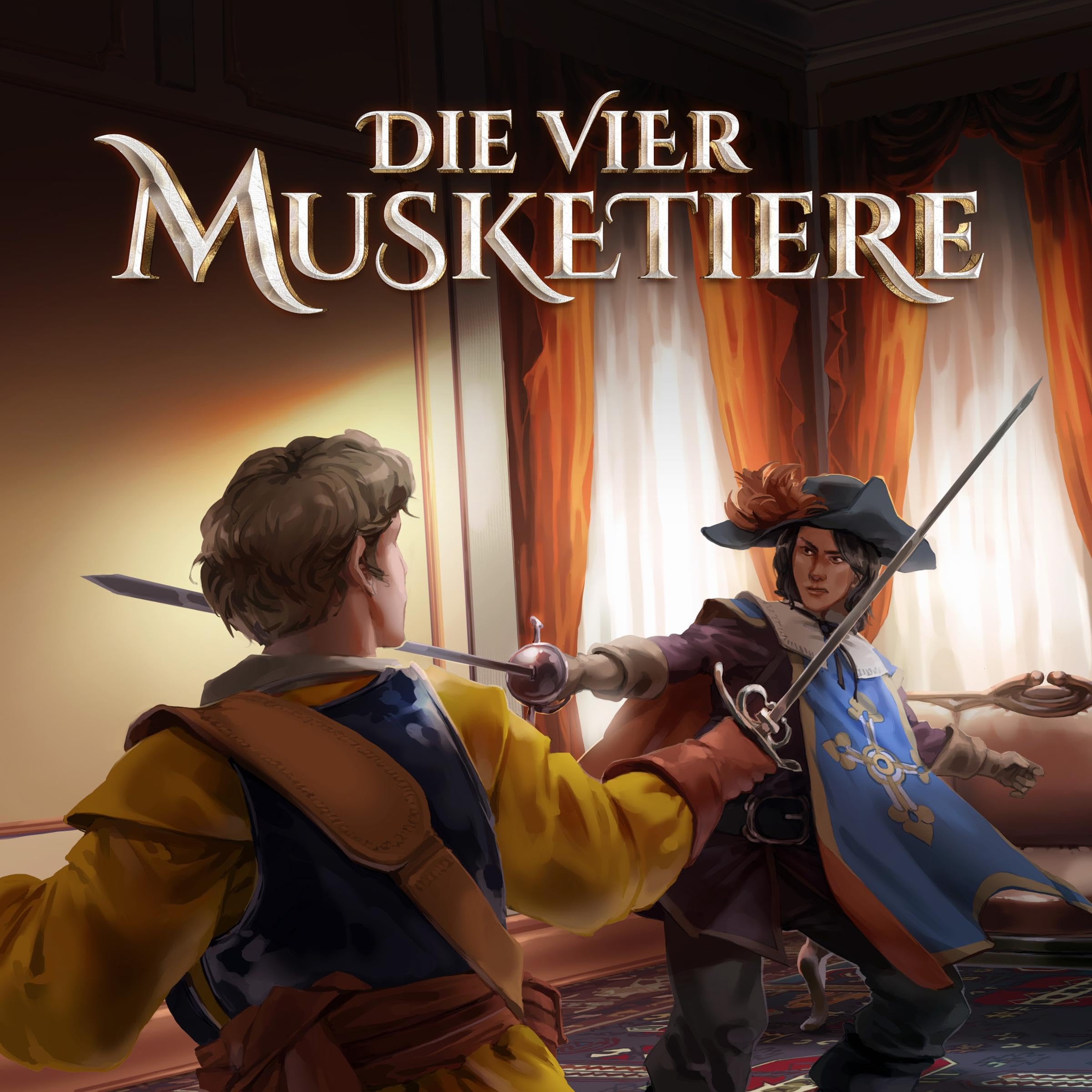 Cover art for Die vier Musketiere