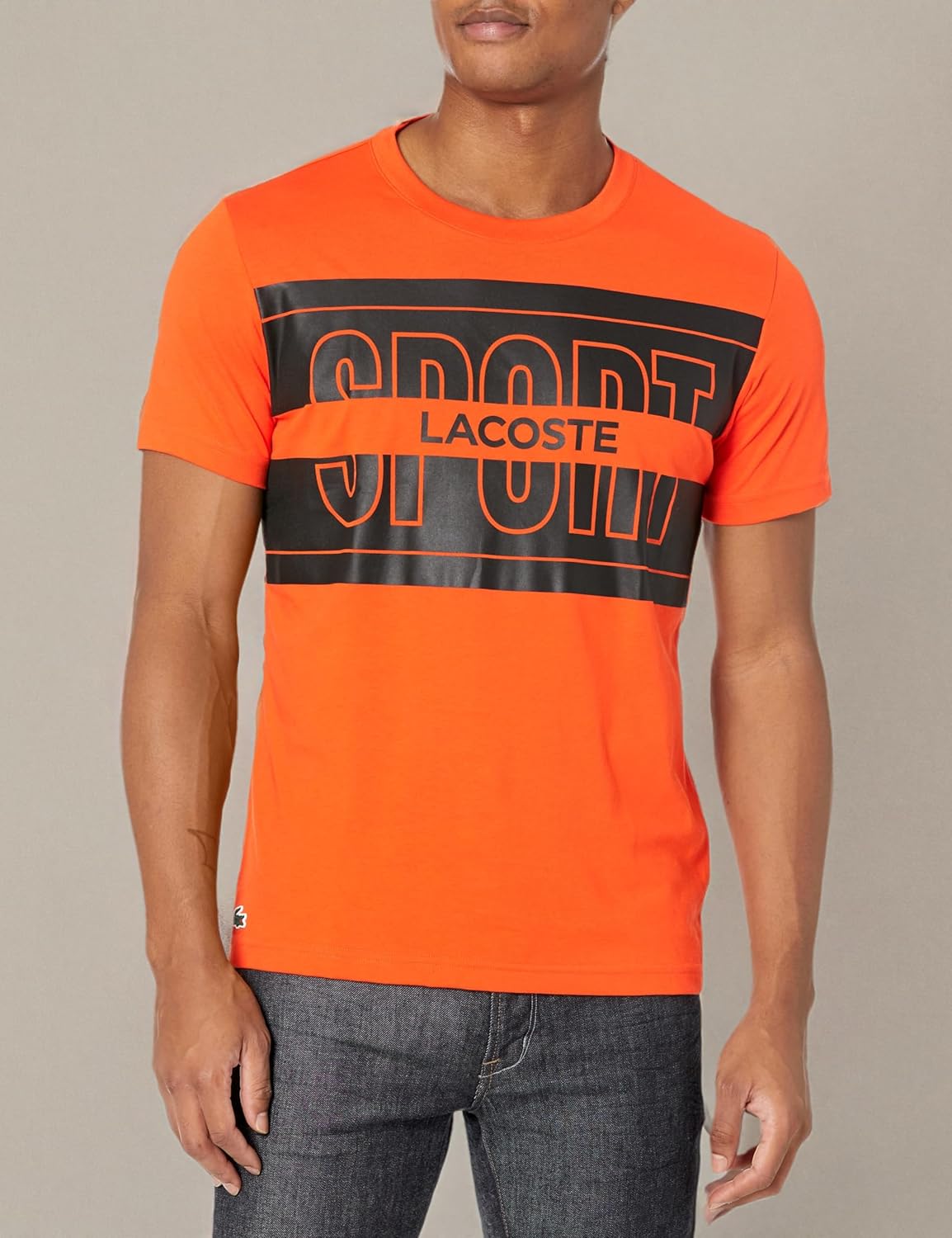 Lacoste Mens Cotton Print T-Shirt - Image 3