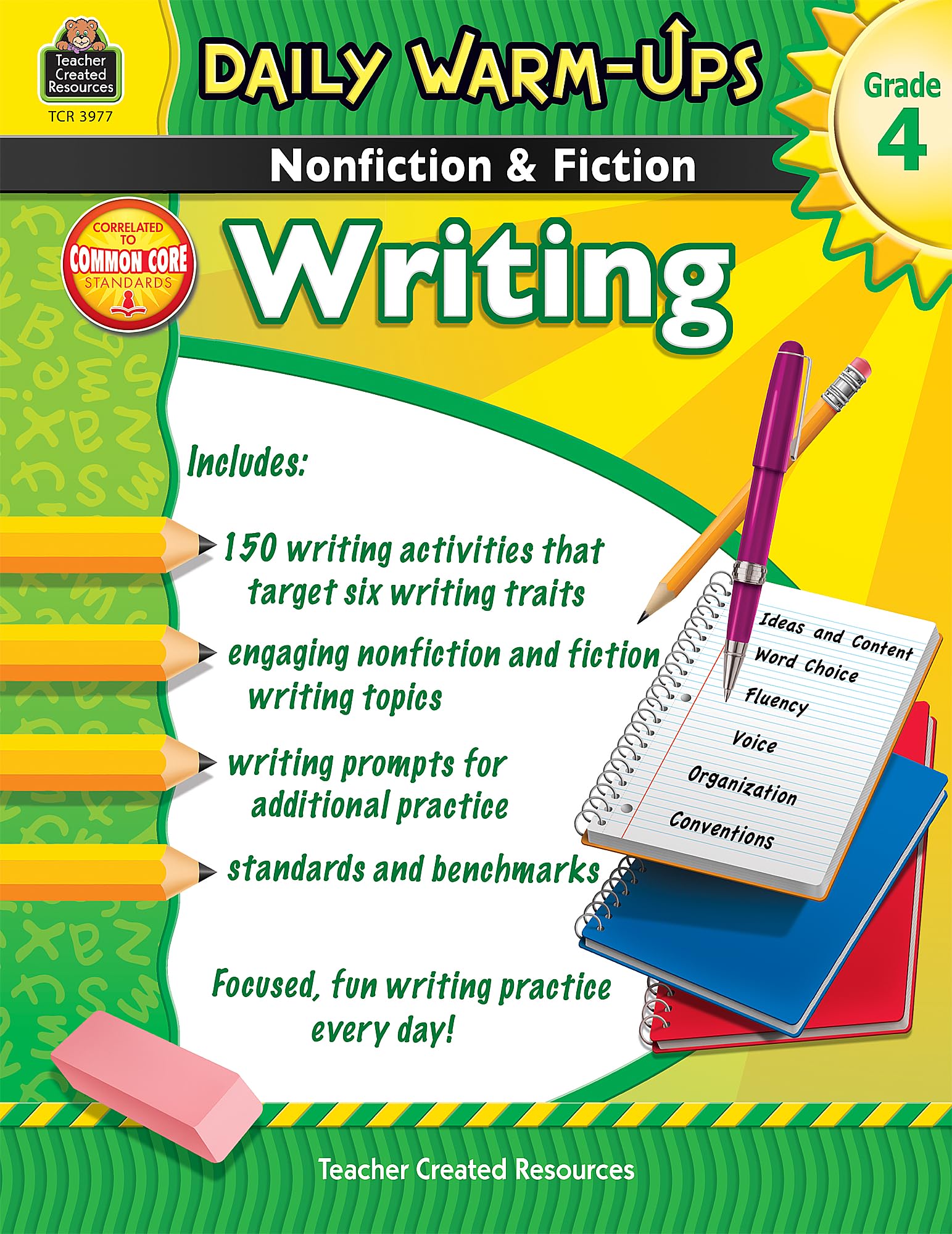 Daily Warm-Ups: Nonfiction & Fiction Writing Grd 4: Nonfiction & Fiction Writing Grd 4