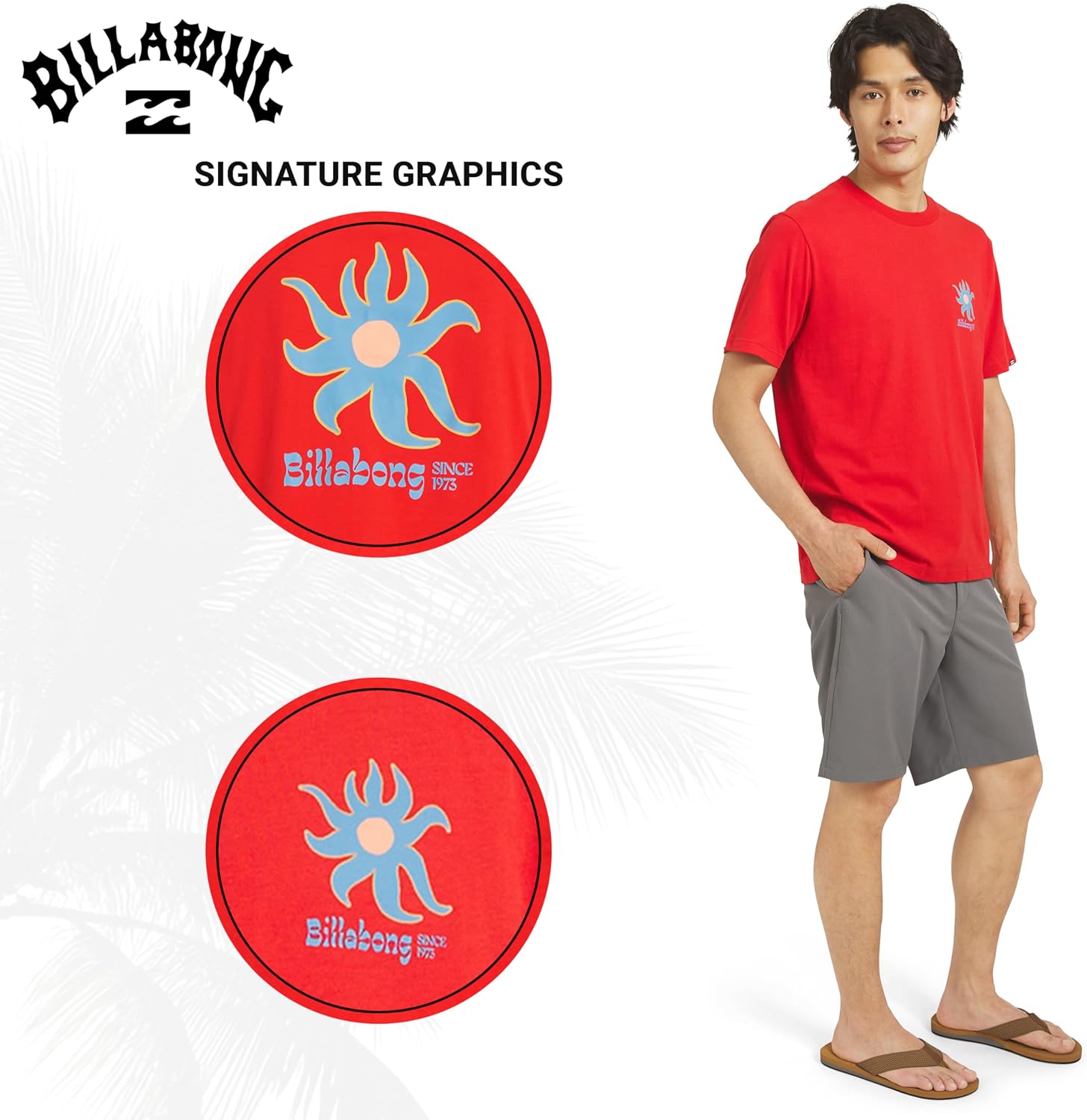 Billabong Men's Regular Fit Premium Soft Cotton Tee Short Sleeve T-Shirt