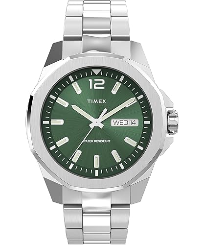 Timex Men's Essex Avenue Day-Date 44mm Quartz Watch