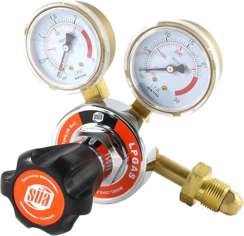 Miniatura 3 de SÜA - Medidores de gas de soldadura con regulador de propano