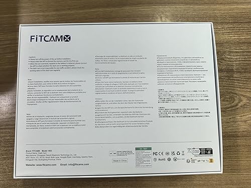 Miniatura 9 de Fitcamx Cámara de salpicadero 4K compatible con Volvo XC40 2022 2021 2020 2019 T4 T5 modelo A aspecto OEM integrado video UHD WiFi grabación de