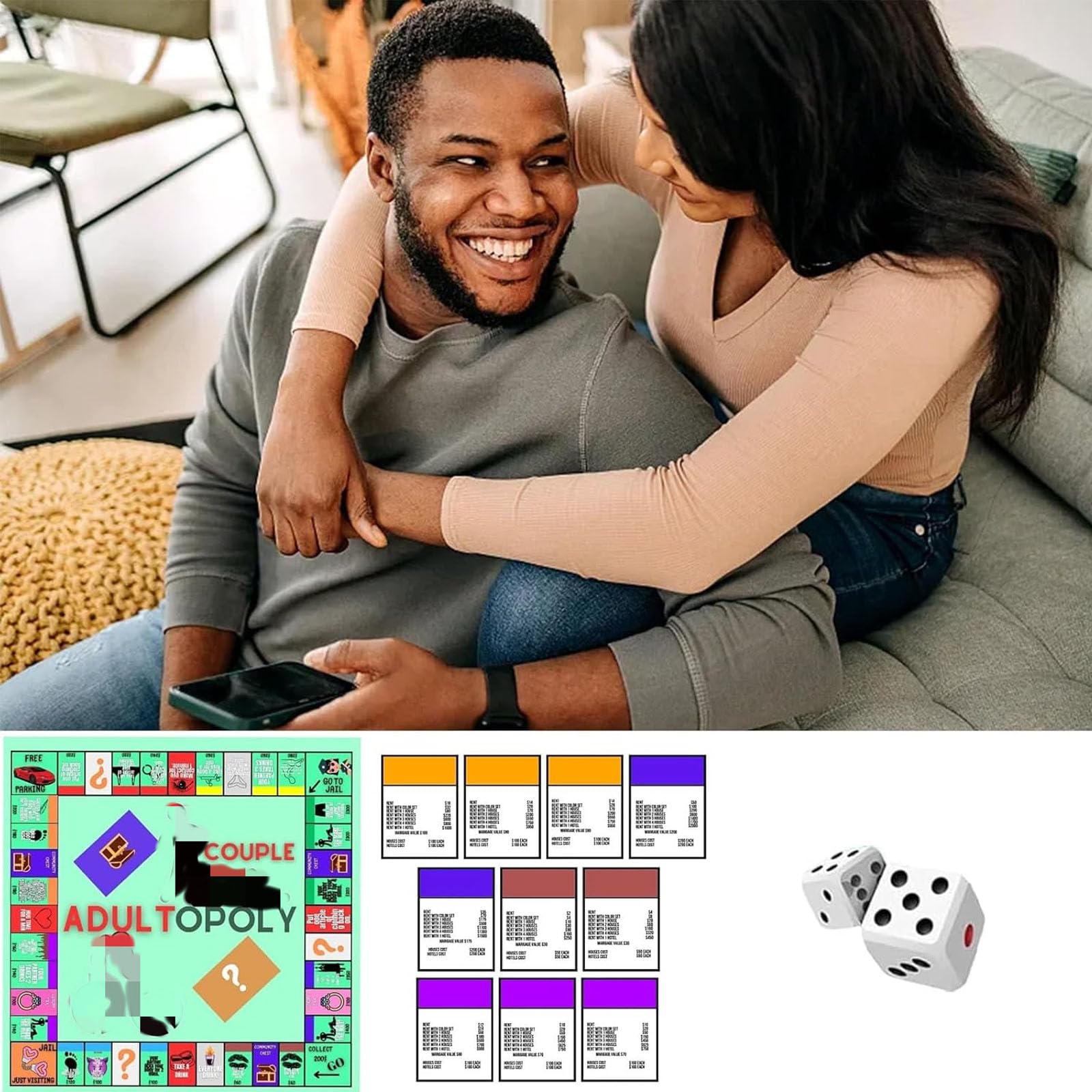 Board Game, Games Couple Board Game, Bedroom Games for Date Ideas Games - Image 4