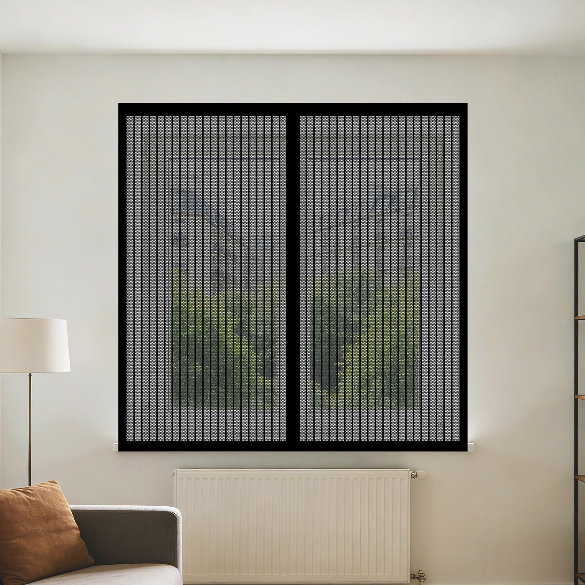 Moustiquaire magnétique 160x180cm pour stopper les moustiques sans percer