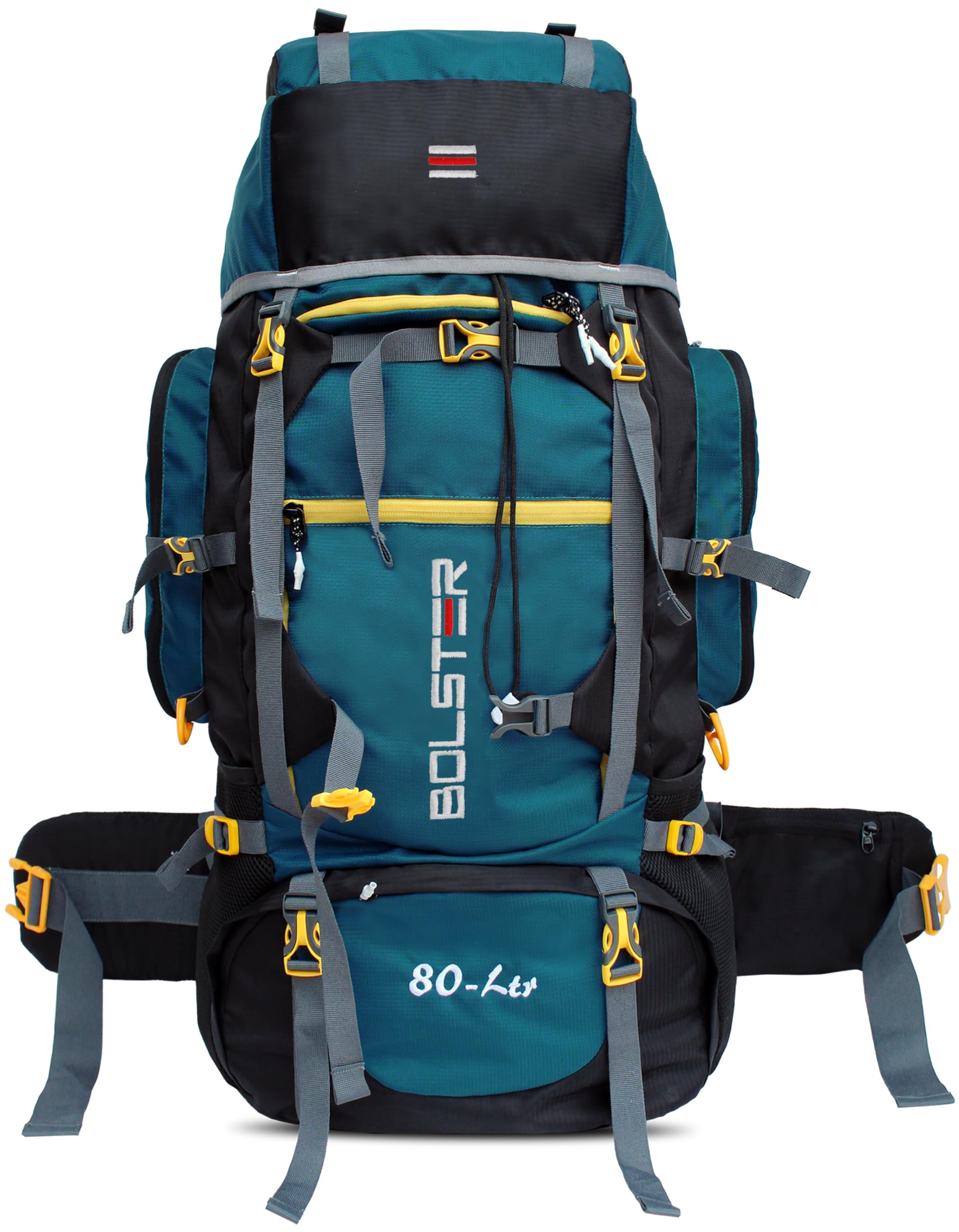 bolster TRAVEL HIKING BAGPACKS RUCKSACK TRAVEL BACKPACK FOR ADVENTURES TREKS (1 YEAR WARRANTY) Rucksack - 80 L - Indigo-picture-53