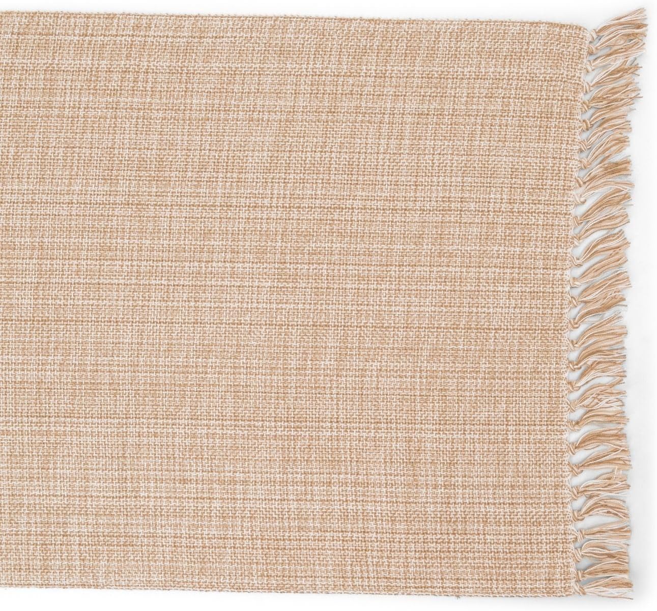 100% Cotton Table Runner - 72x13 Inch, Chambery Textured Table Runner, Durable & Elegant for Dining Table, Wedding, Restaurant, Oeko-TEX Certified - Taupe