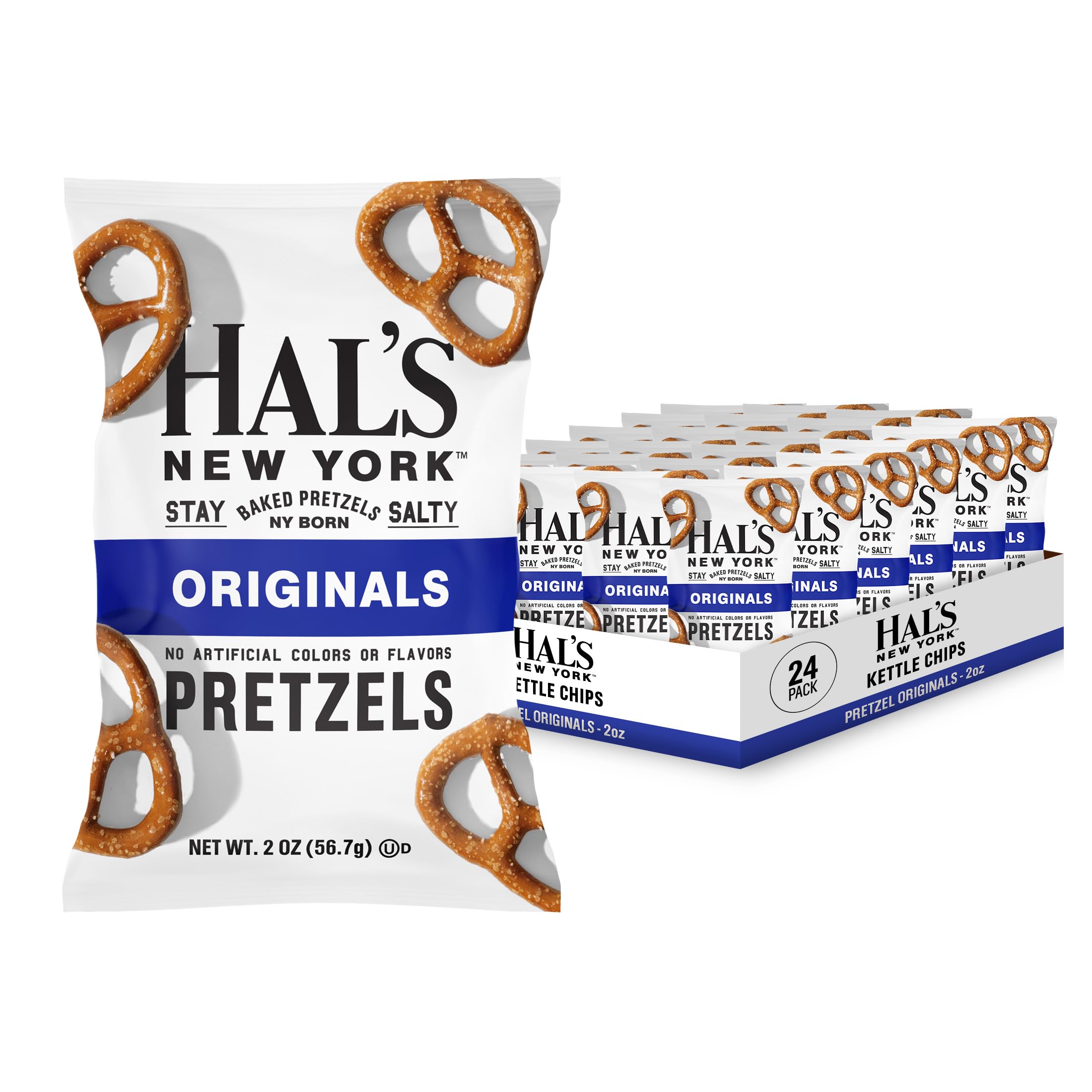 Amazon.com: Hal's New York Baked Pretzels, Originals, 2 Oz (Pack