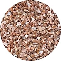 Vista 55 de GAF TREASURES Chips de piedras preciosas semidoradas de 0.5 libras, con diseño de ojo de tigre dorado, mini cristales triturados con ojo de tigre