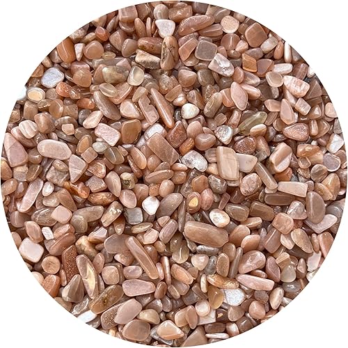 Miniatura 55 de GAF TREASURES Chips de piedras preciosas semidoradas de 0.5 libras, con diseño de ojo de tigre dorado, mini cristales triturados con ojo de tigre