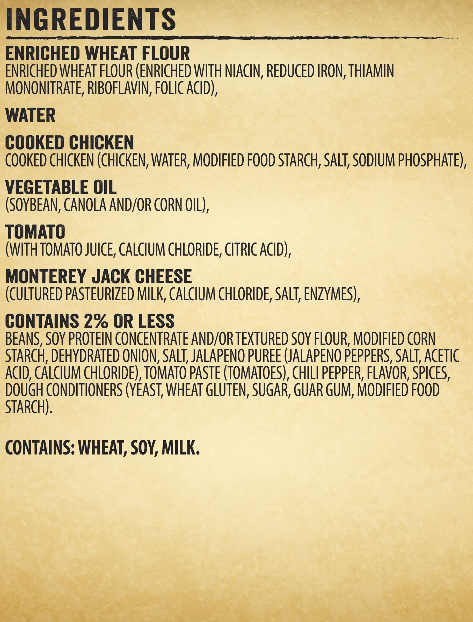 El Monterey Taquitos Flour Chicken and cheese Box 20 Oz — view 10