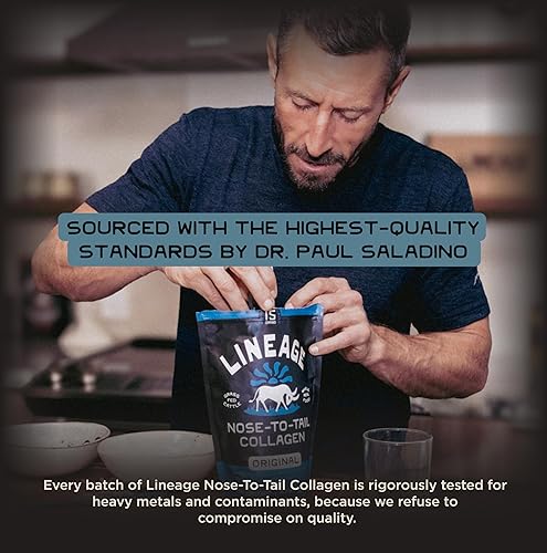 Vista 5 de Colágeno en polvo 100% alimentado con pasto sin sabor, péptidos de colágeno bovino hidrolizados con tráquea, escápula, membrana de cáscara de huevo