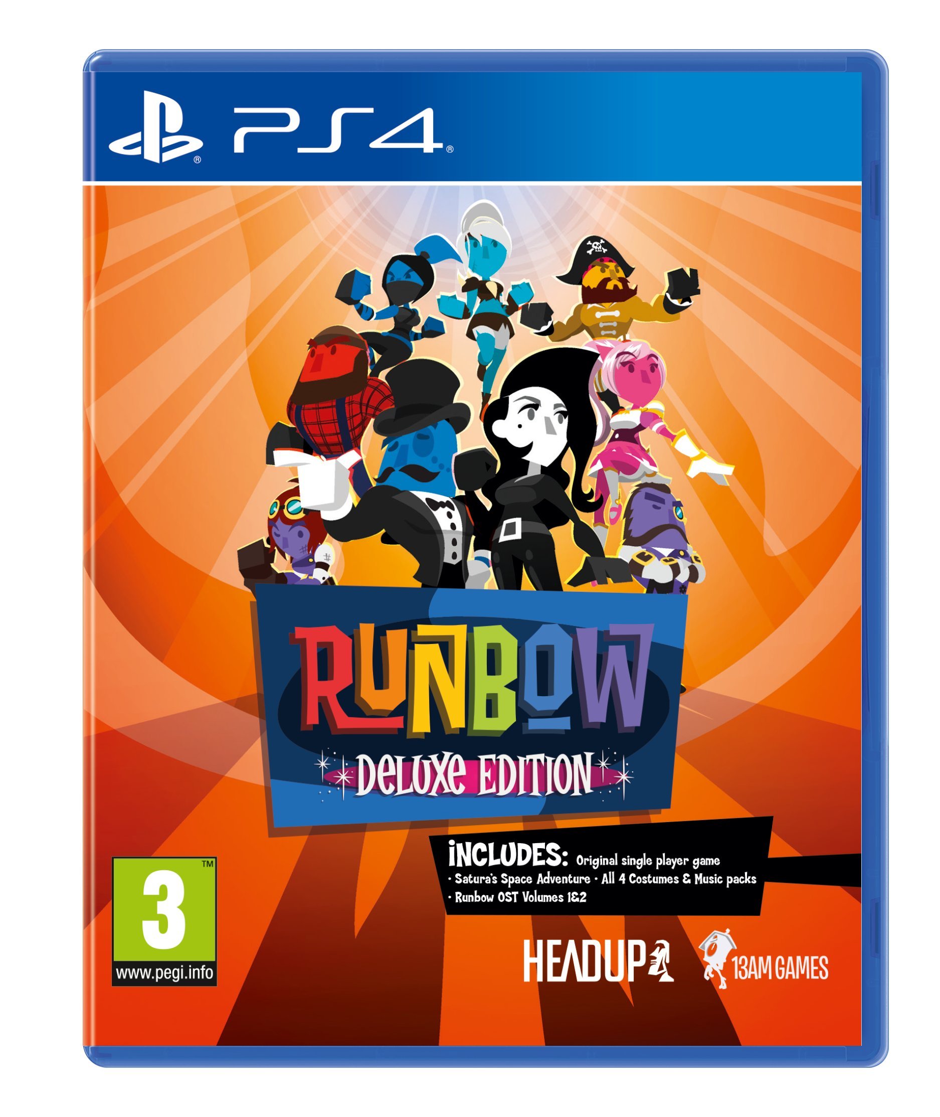 Runbow Deluxe Edition – PS4 – Neuf Sous Blister – Jeu D'action/aventure PEGI 3