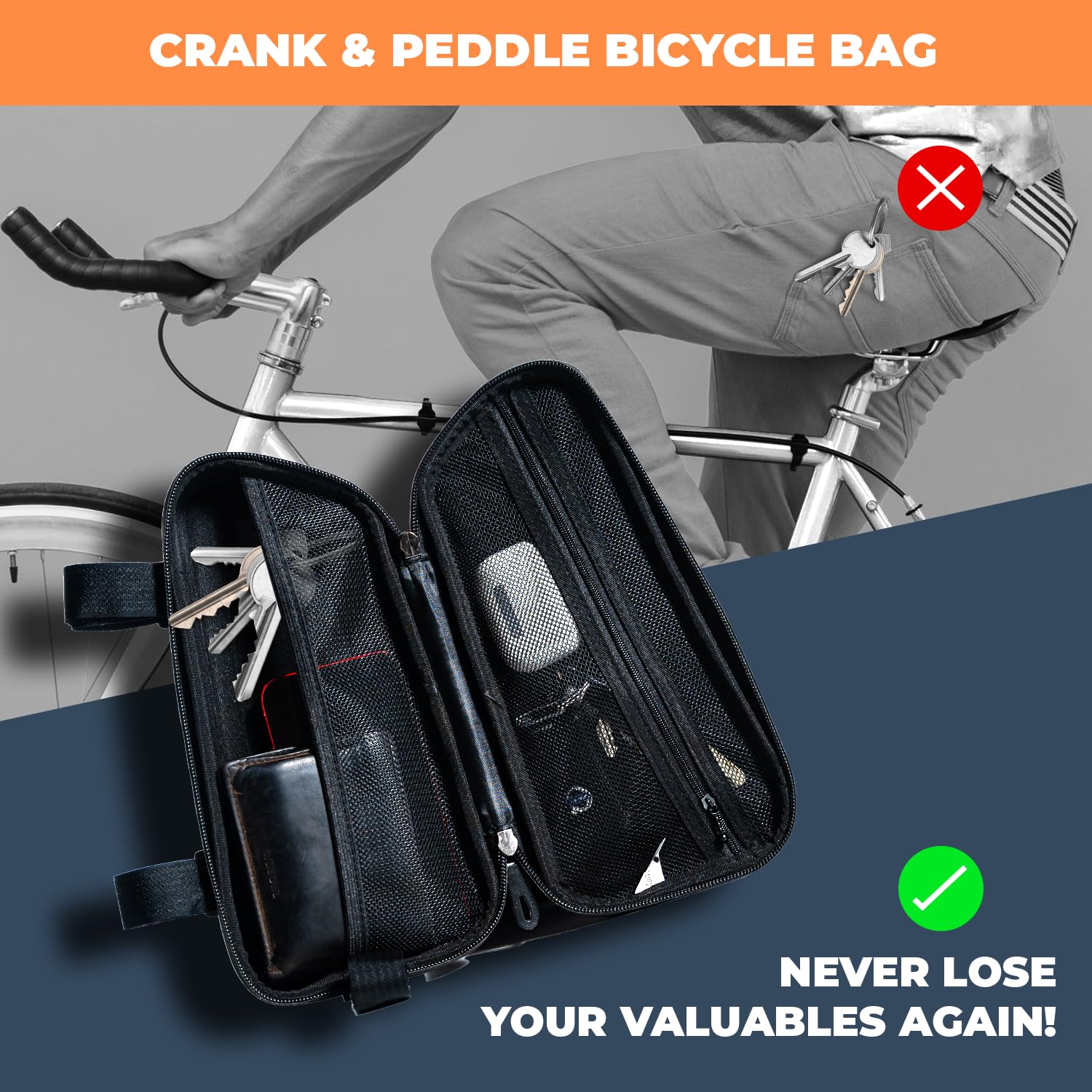 パイナップルフレームバッグ BLOG 【BIKE PACKING / バイクパッキング】スローピングフレーム