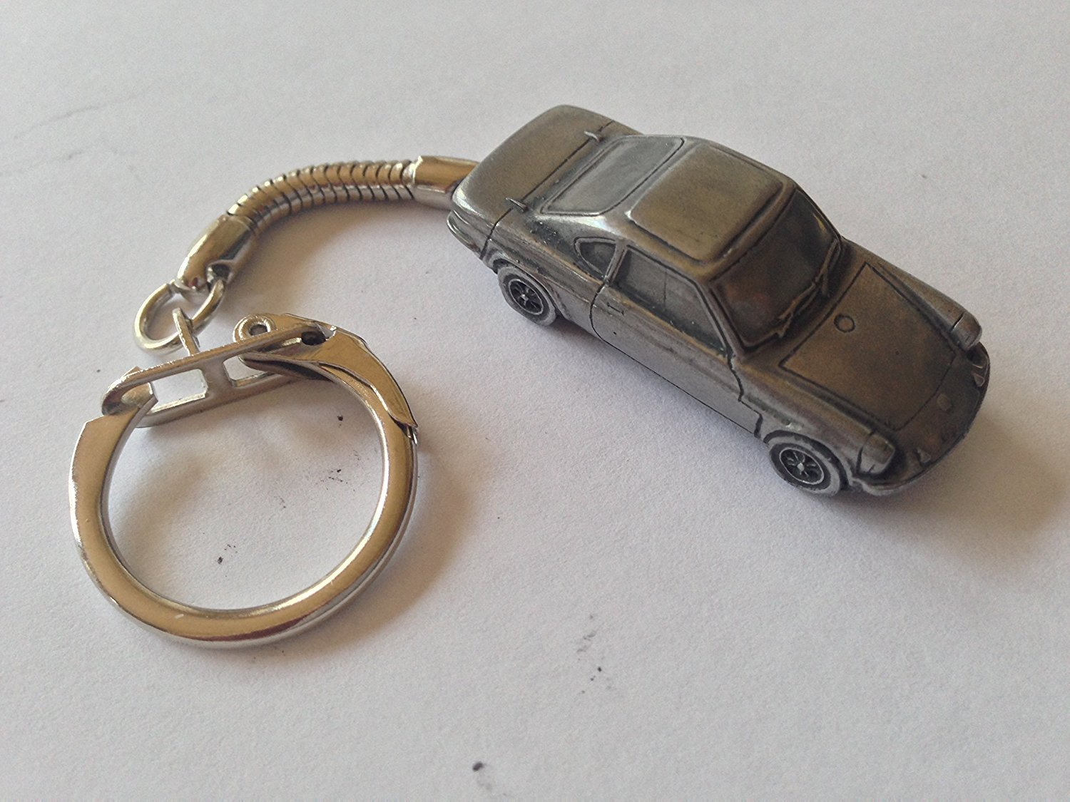 Prideindetails Silver Ginetta G15 3D Snake Keyring Full Car Ref88 Posted From Sheffield Uk