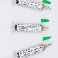 Vista 37 de TechDiamondTools - Kit de 3 compuestos de pulido de diamantes, pasta de pulido de 1050, 1500, 3000 grano para mármol, vidrio, metal, roca, joyería