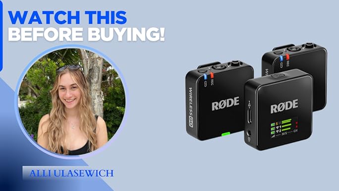 RØDE ワイヤレスマイク　WIRELESS GO Wireless GO (Gen 3) | Compact Wireless Microphone System | RØDE