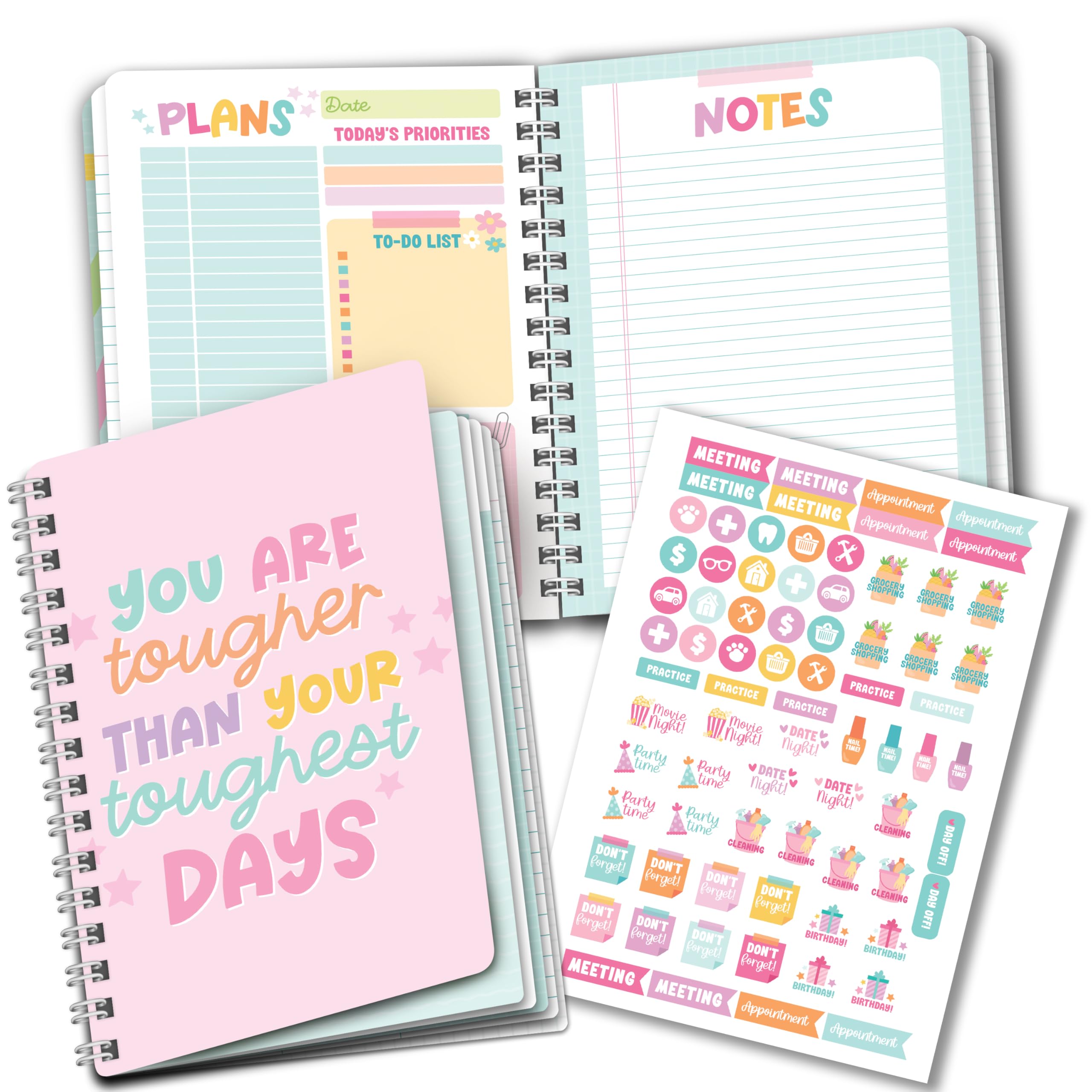 Snapklik.com : To Do List Notebook For Work Undated Daily Planner