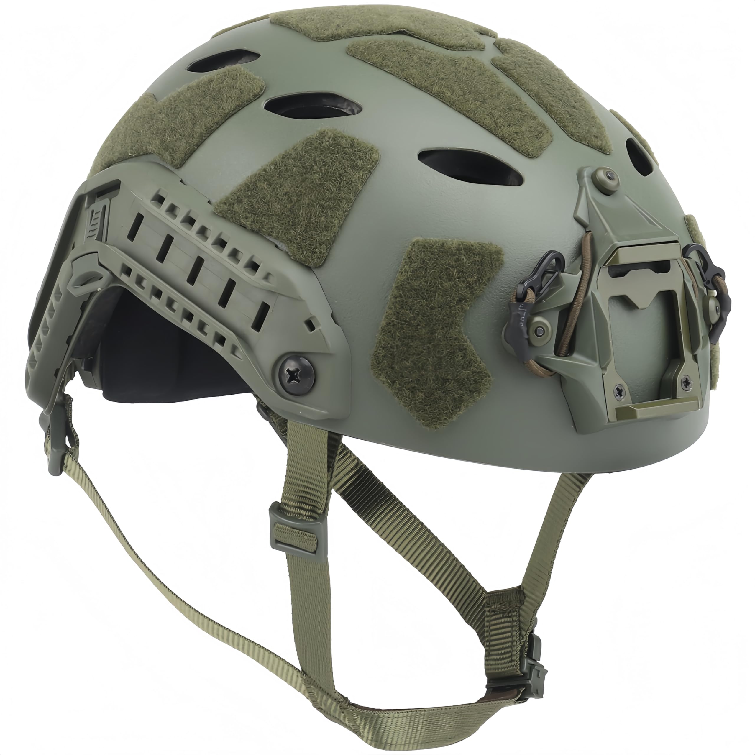 Casco tattico veloce leggero protettivo SF S.uprt casco alto taglio paintball airsoft dispositivo di visione notturna