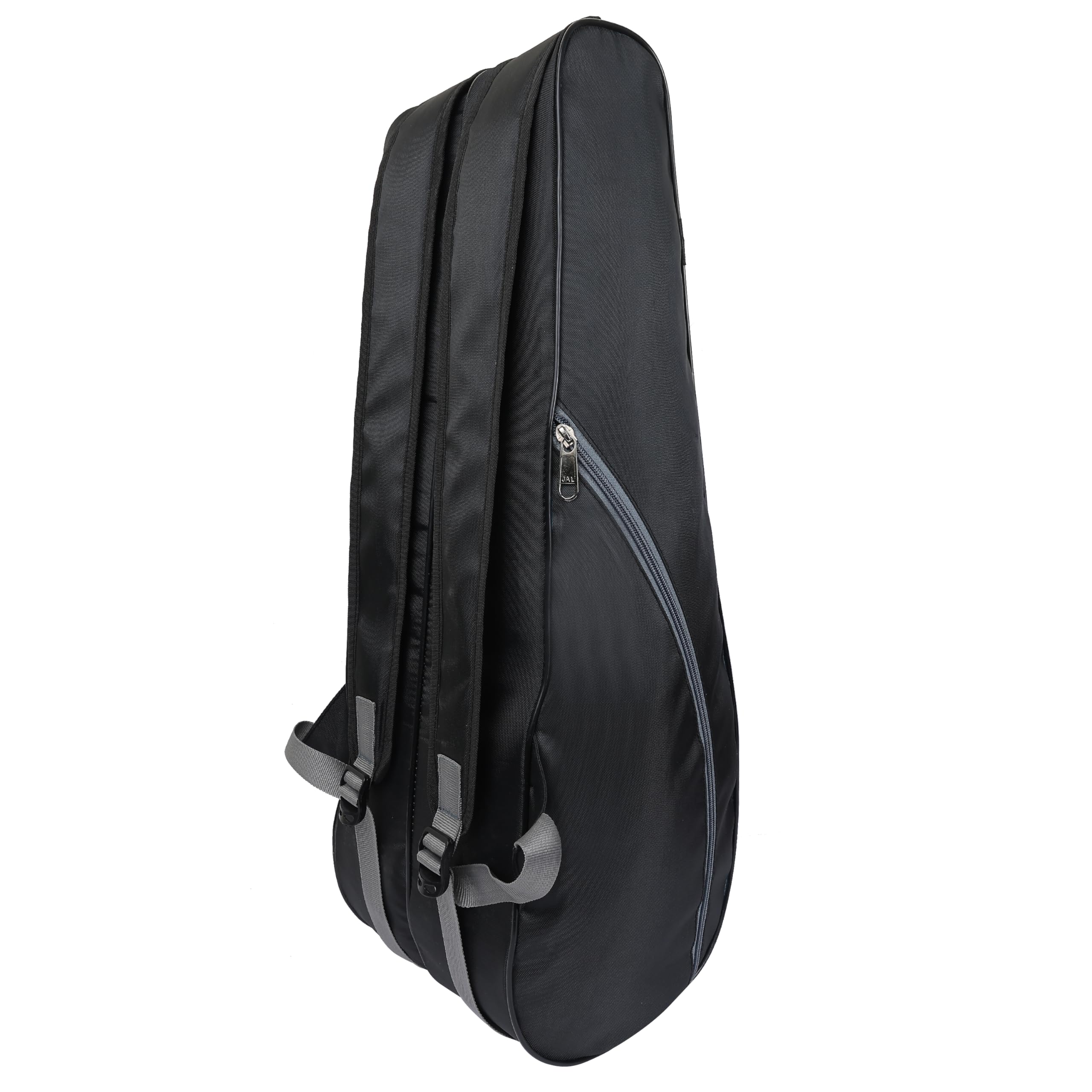 PANCHTATAVA Badminton Kit-Bag (Black)|Double Zipper|Bag with Front Zipper Pocket Polyester-image-40