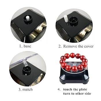 Amazon | uniwin ターンテーブル ABS製 小型 ソーラー