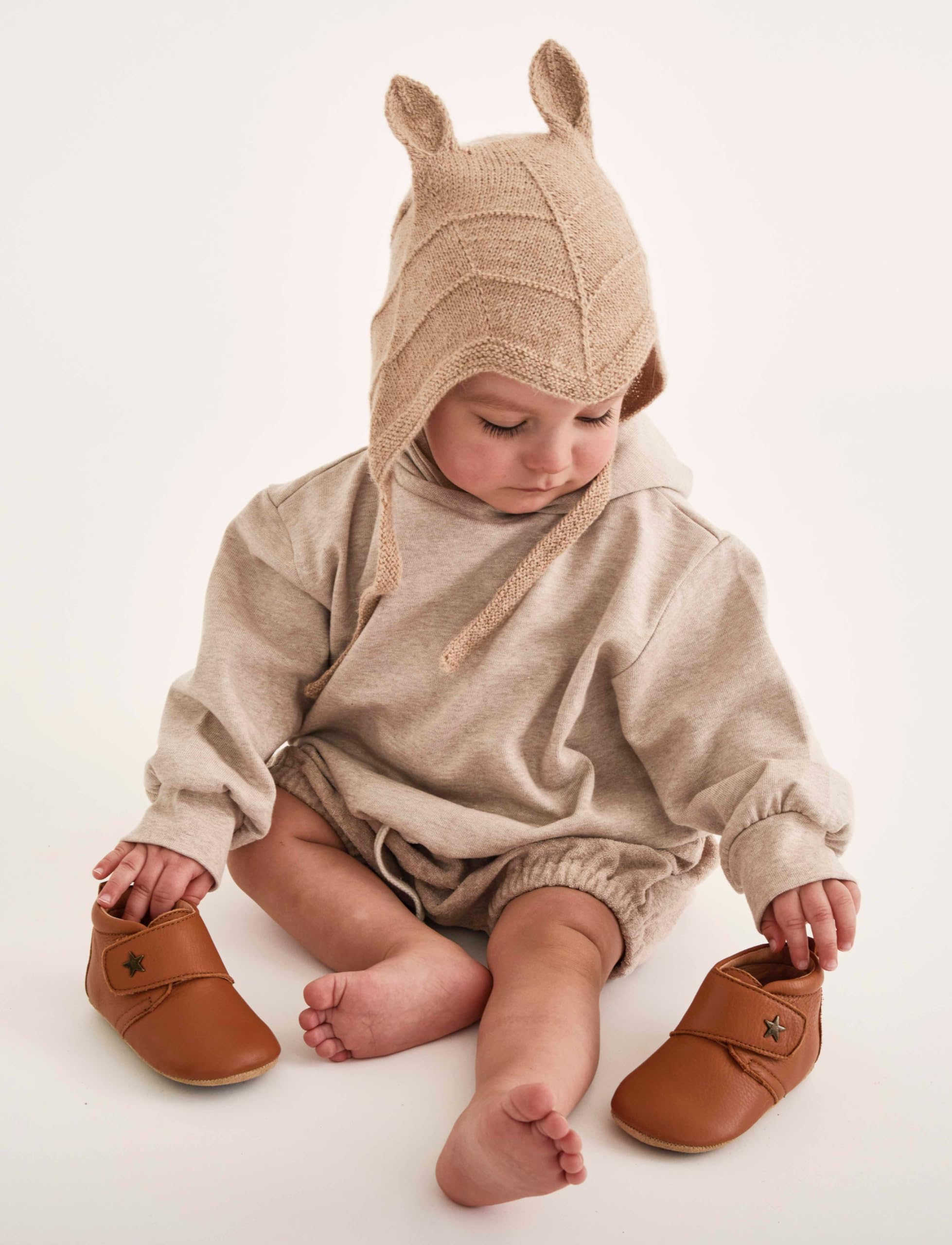Bisgaard 12301999, Chaussons mixte enfant - Marron (66 Cognac), 21 EU