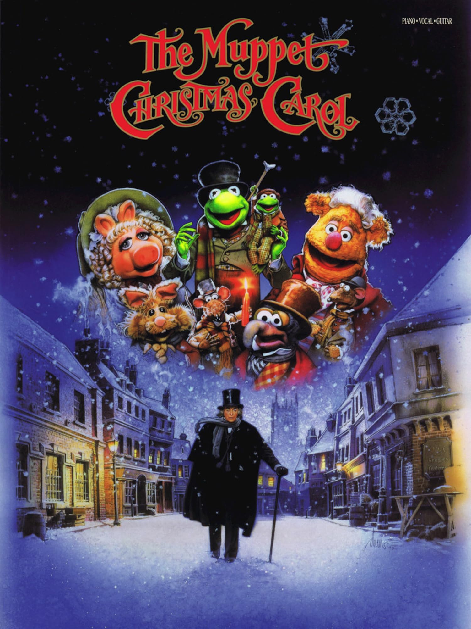 The Muppet Christmas Carol | Piano/Vocal/Guitar Sheet Music and Songbook | 11 Holiday Classics for PVG | Christmas Music Book for Students/Teachers/Fans | Festive Carols with Color Photos
