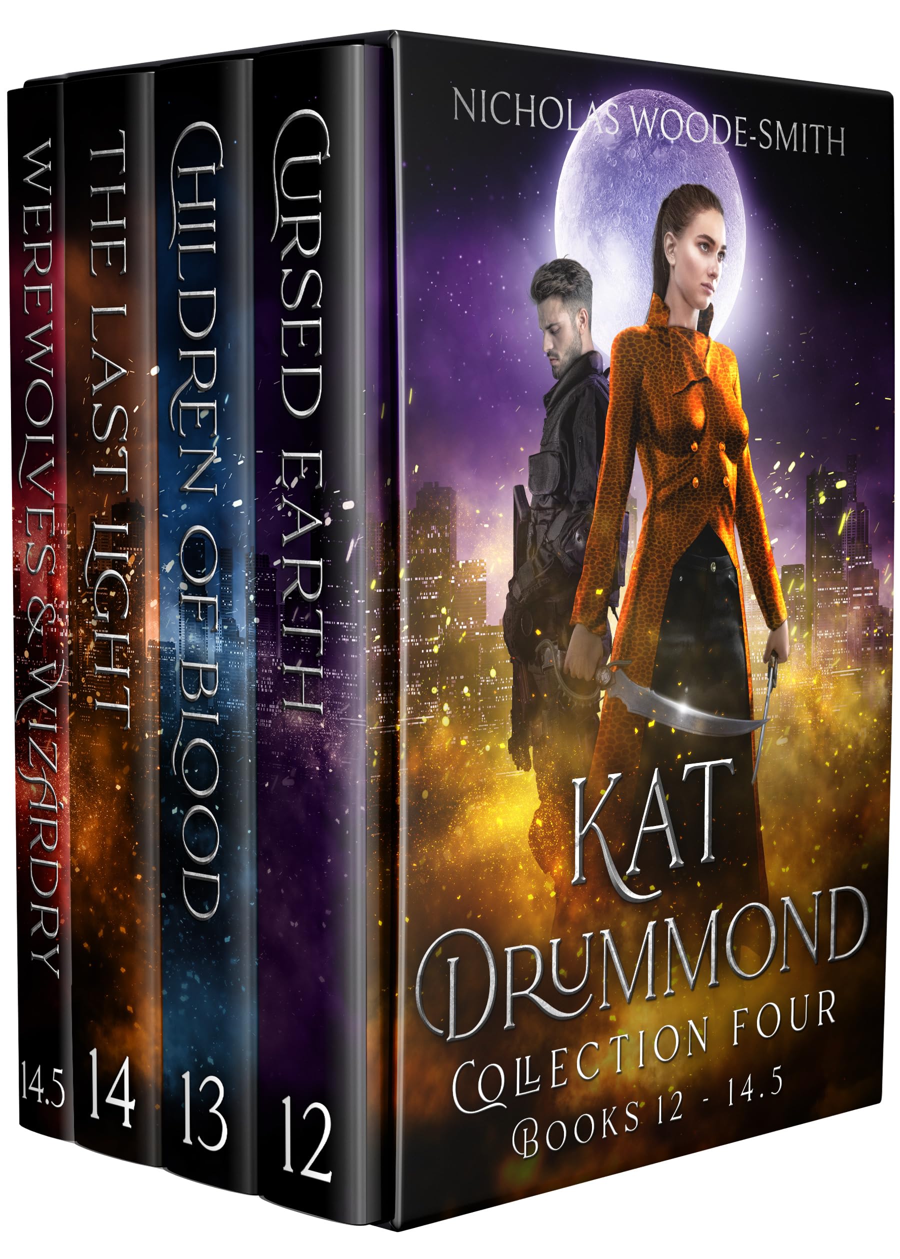 Cover of Fourth Kat Drummond Collection: Books 12-14.5