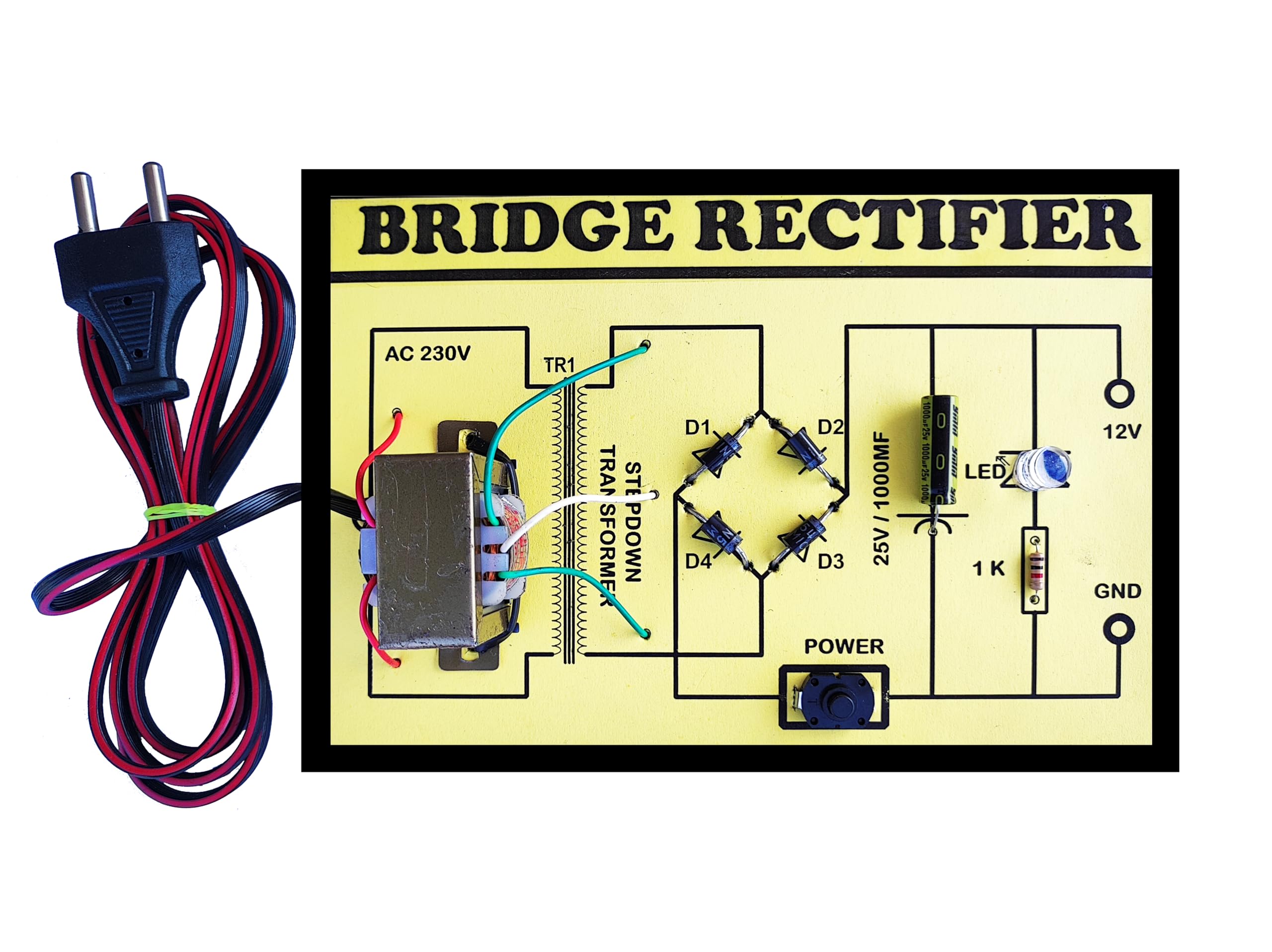 NANO SPARK Science Projects Bridge Rectifier Model