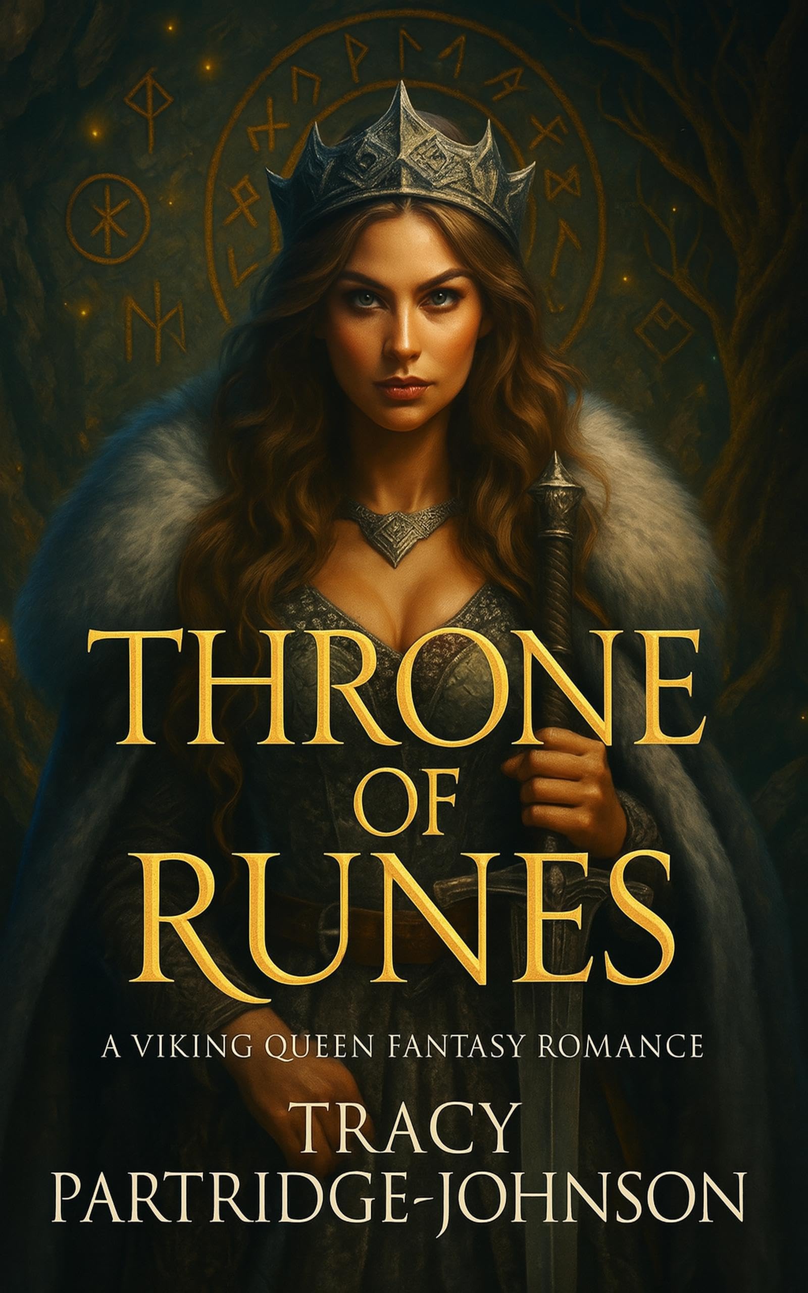 Throne of Runes: A Viking Queen Fantasy Romance – Book One