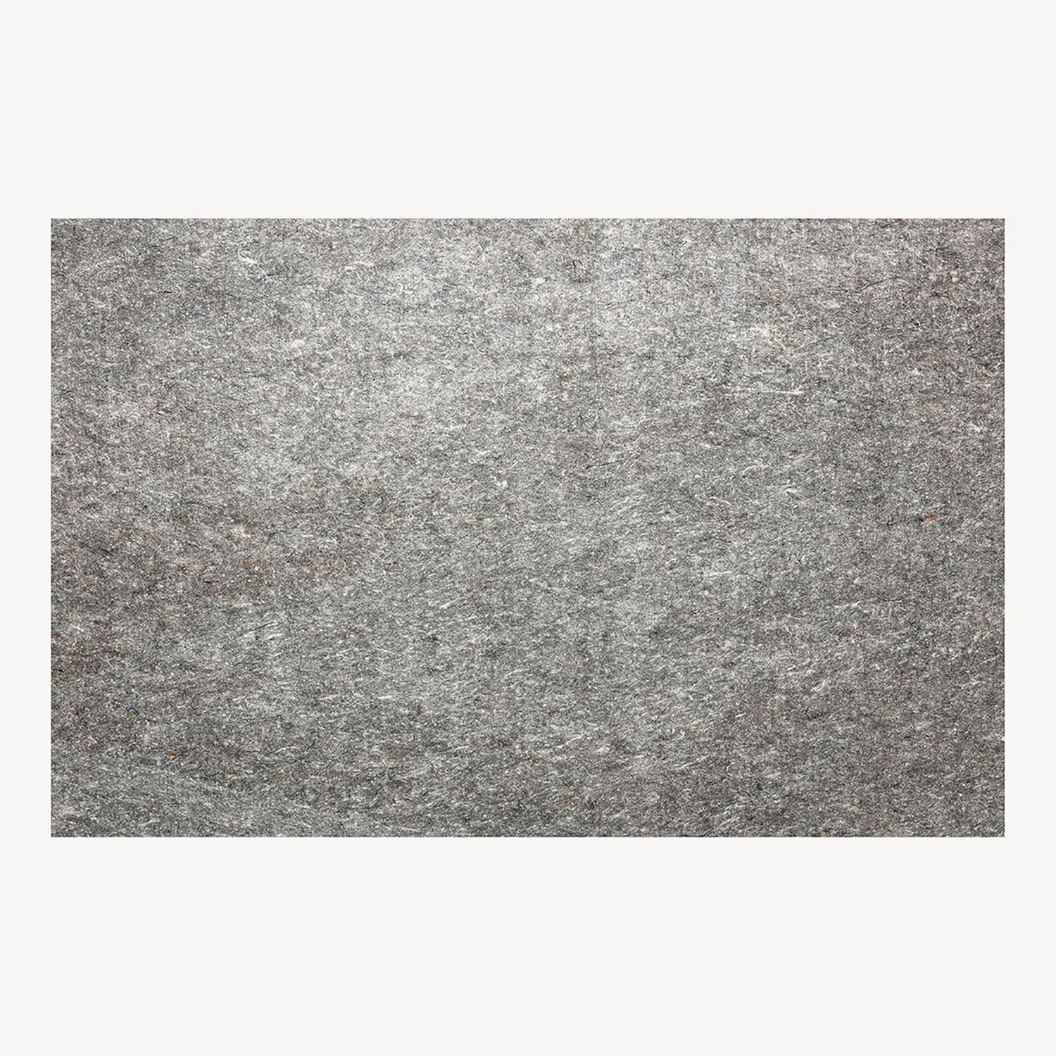 6x9 Feet Gray Rug Pad – 1/3 Inch Thick, Non-Slip, Cushioned Support for Hard Floors