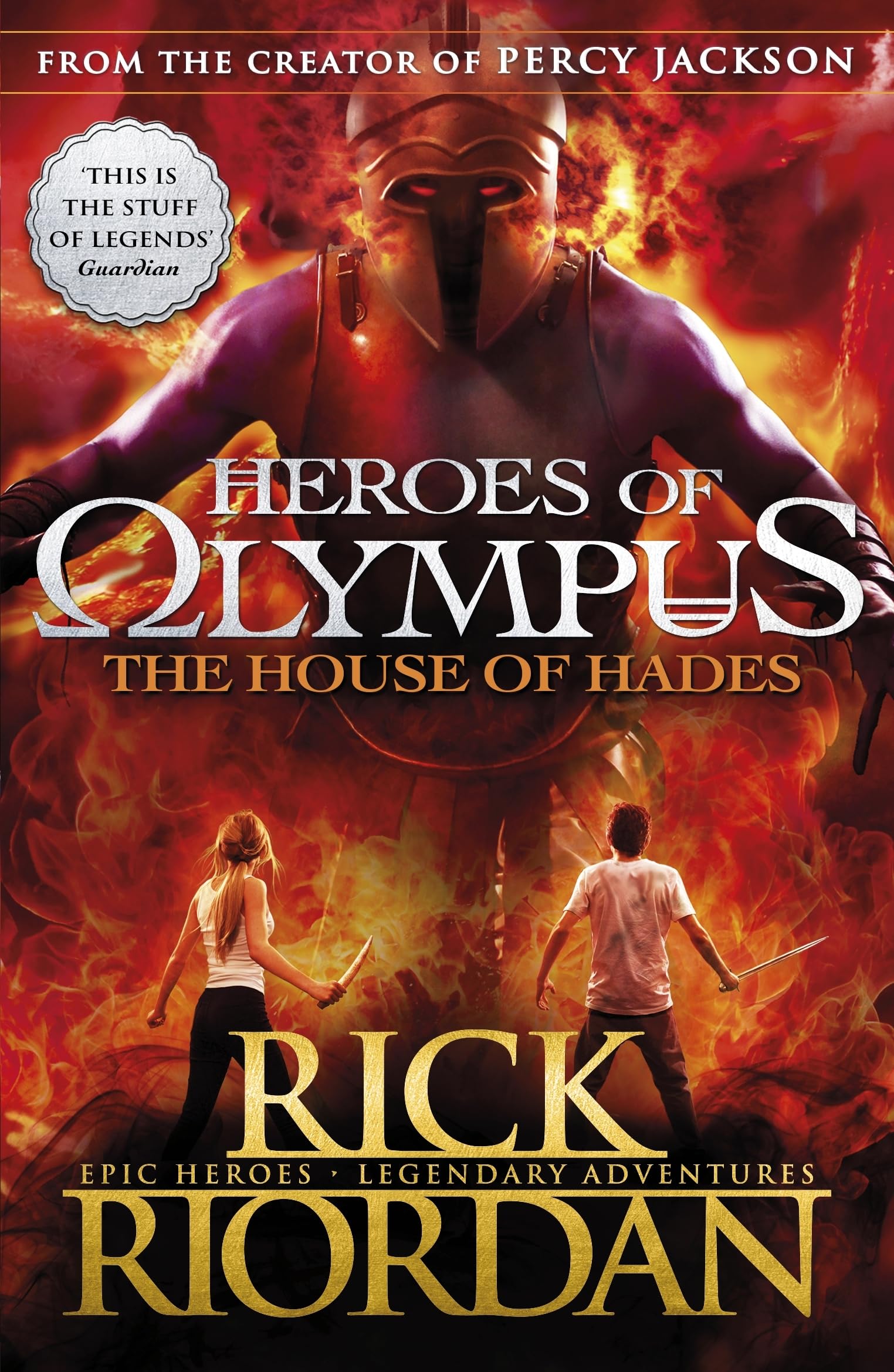 The House of Hades Heroes of Olympus by Rick Riordan - Paperback